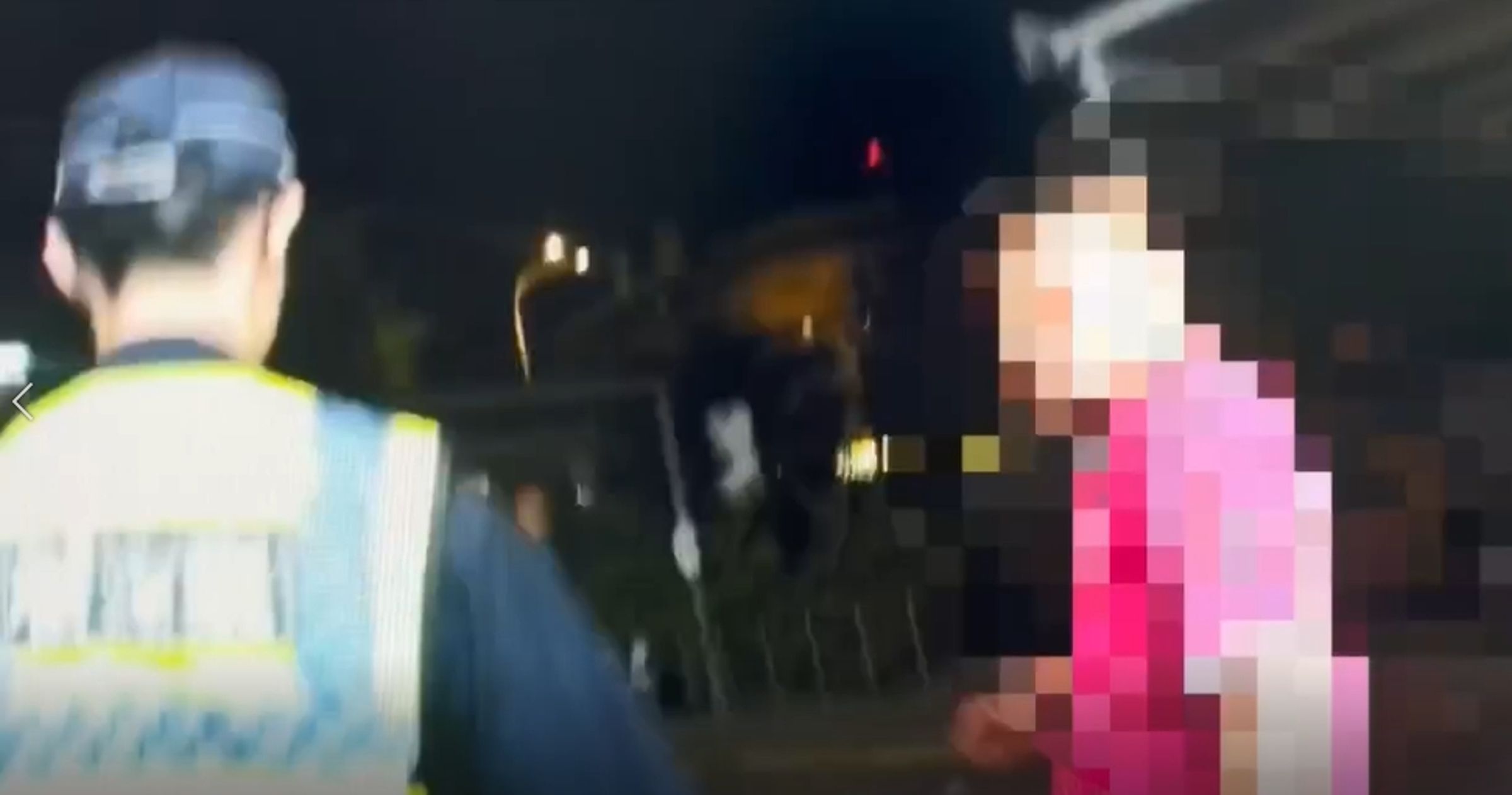 北市聯醫急診室糾紛,白目保全「一句話」惹怒清潔員。(警方提供)