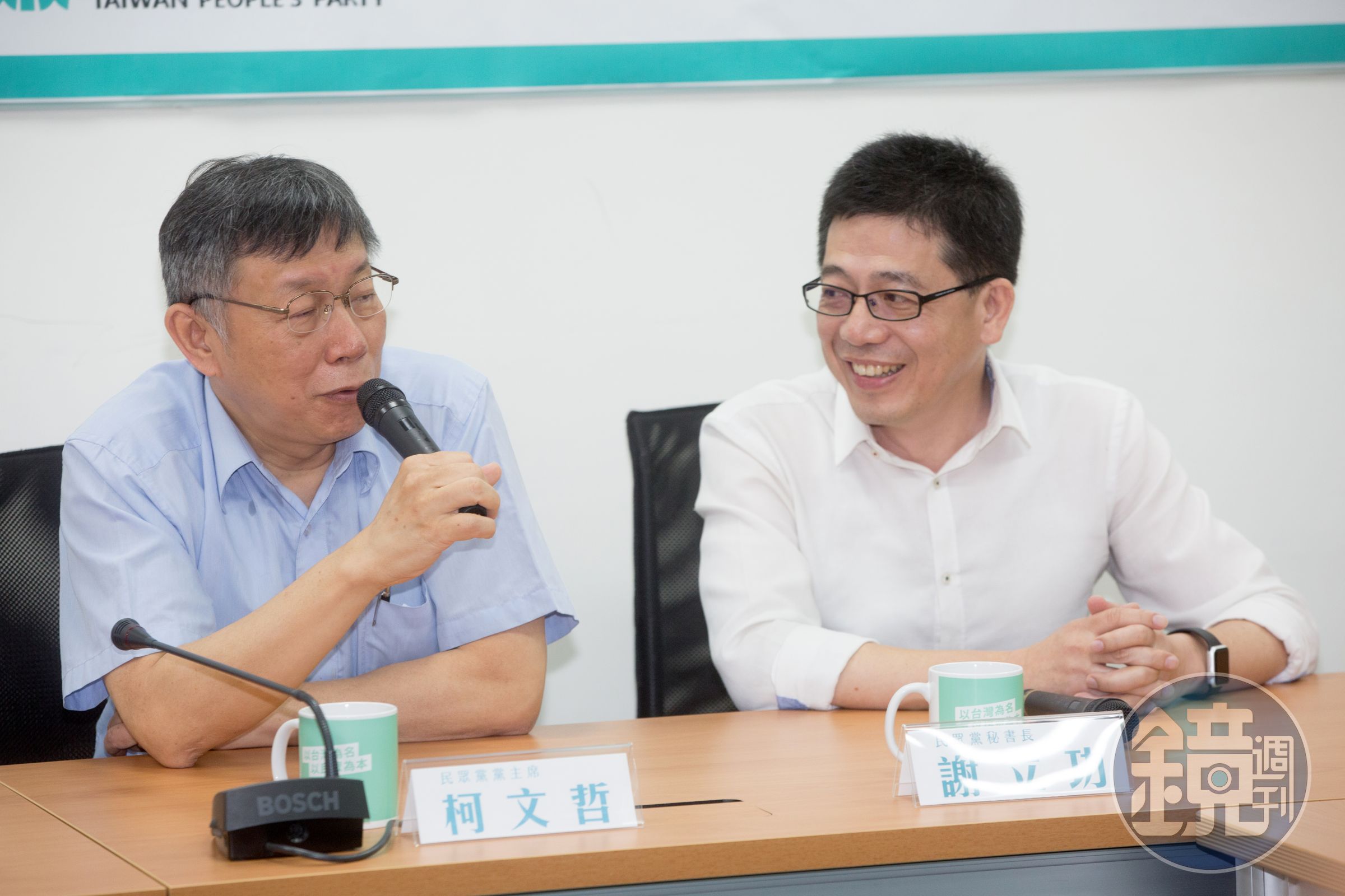 傳出謝國樑捐款200萬元給柯文哲,被解讀是換不提名謝立功,引發討論。(本刊資料照)