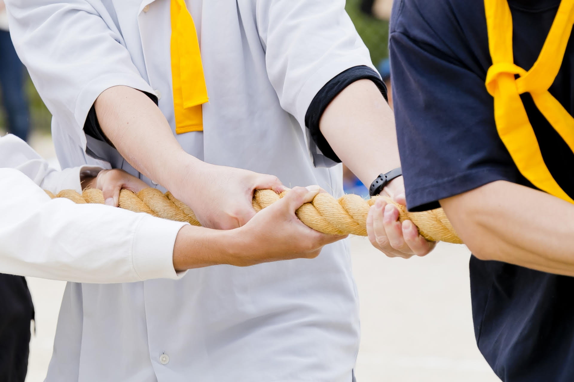 中國寧波一所學校舉辦親子拔河比賽，沒想到竟發生絞斷手意外。（示意圖，photoAC）