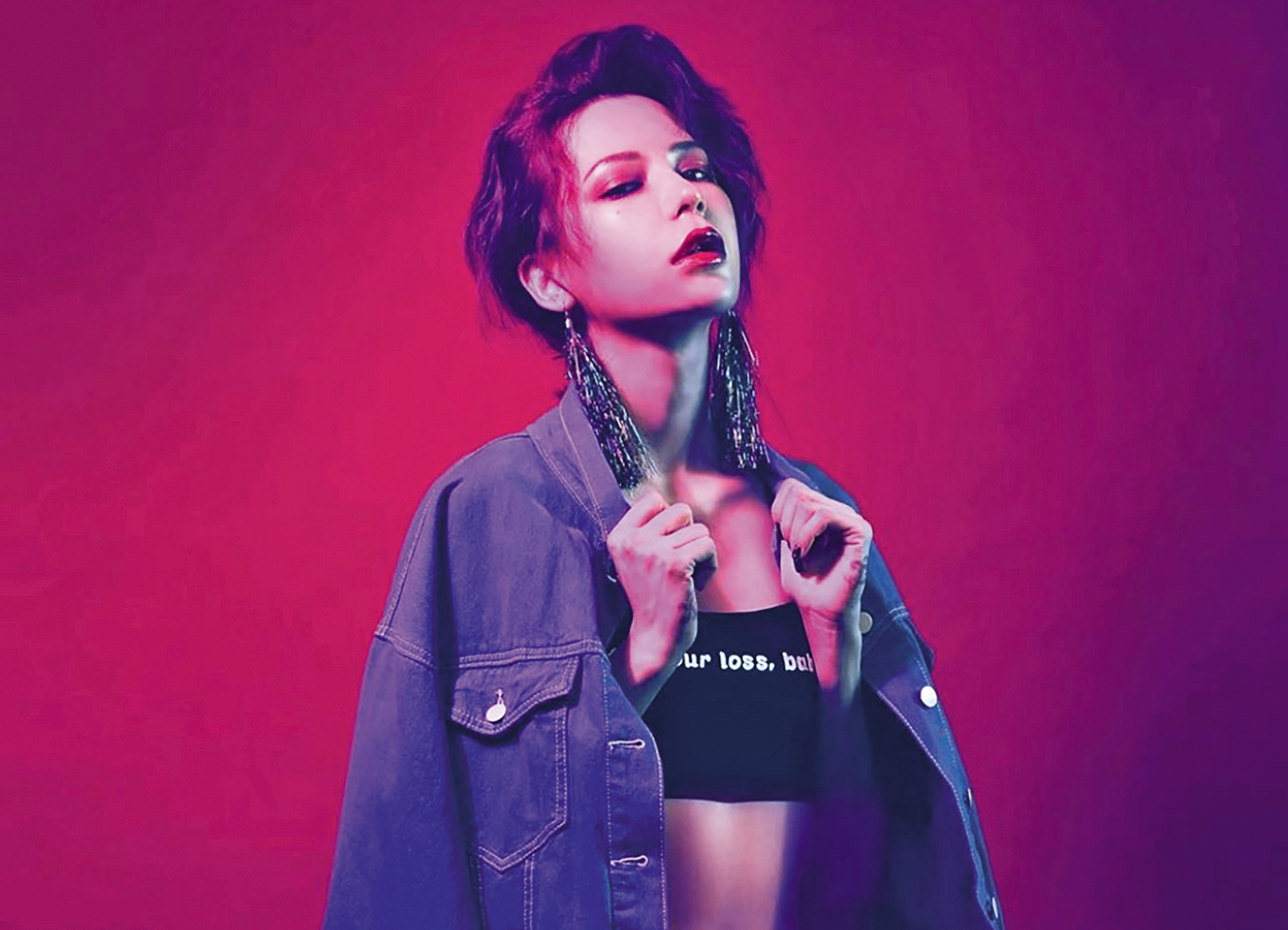 Keanna是荷蘭混血兒，有著美豔臉蛋和嗆辣個性，遭情色廠商SWAG相中，積極邀約她出道。（翻攝自Keanna IG）