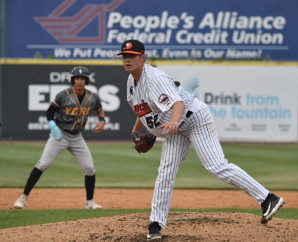 陳偉殷有意願披上國家隊戰袍參加12強賽。（翻攝自陳偉殷 チェン・ウェイン CHEN WEIYIN臉書）