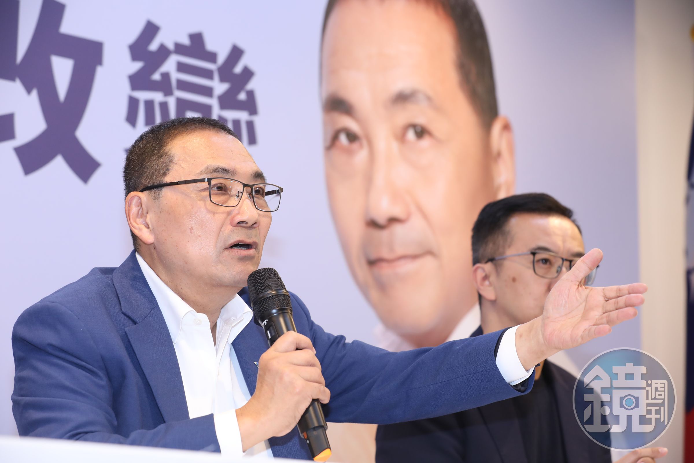 侯友宜(圖)全國競總原定今開幕,因藍白合卡關確定延期。(本刊資料照)