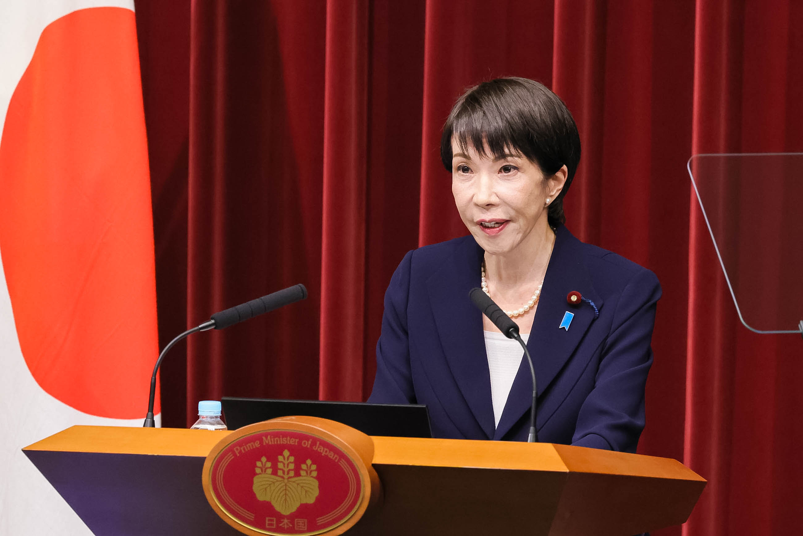 第51屆日本眾議院選舉結果出爐，高市早苗率領的自民黨取得316席，單獨超過2/3修憲的門檻。（翻攝自日本國首相官邸官網）