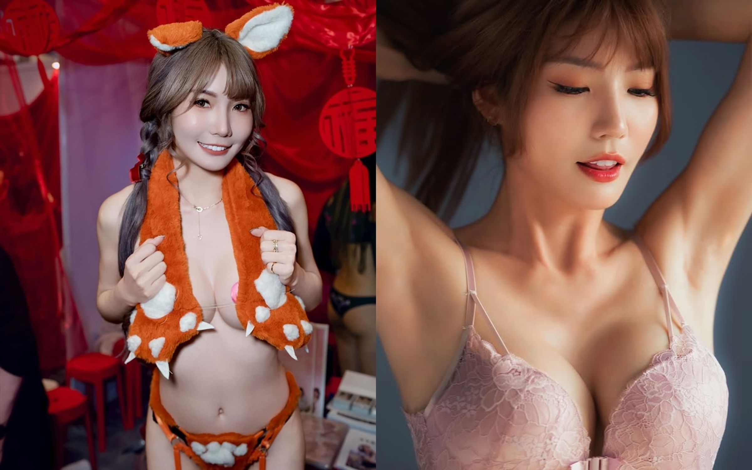 台灣AV女優芷媗外型亮眼,皮膚白皙。(翻攝IG@candy_muwanna_0903)