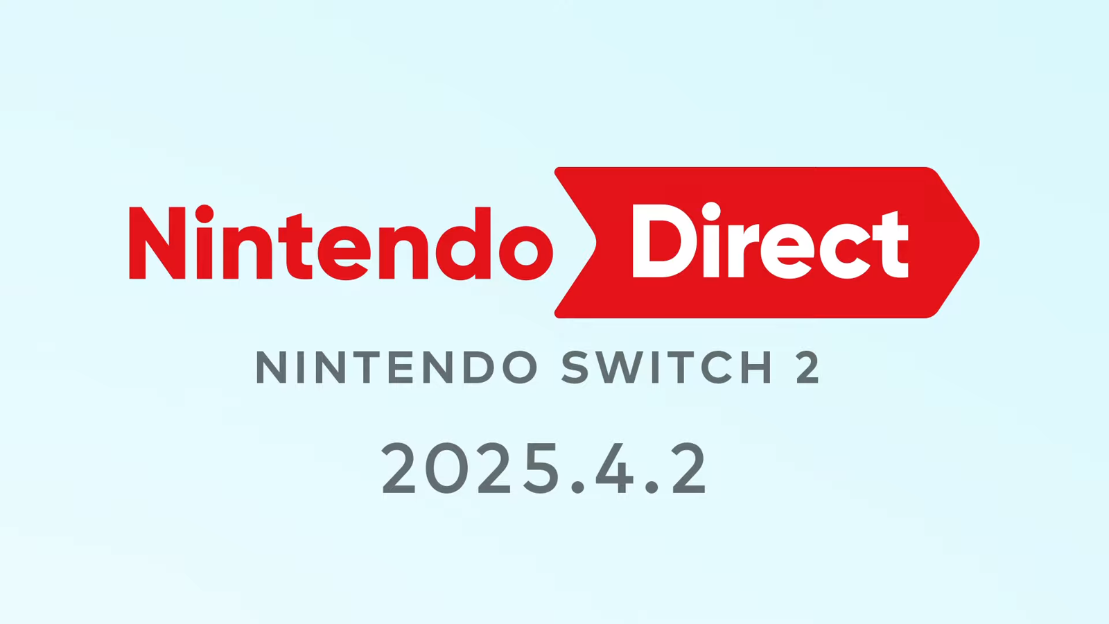 任天堂正式釋出Switch 2的預告宣傳,並宣布將在今年4月2日舉辦發表會。(翻攝自任天堂官方YT頻道)