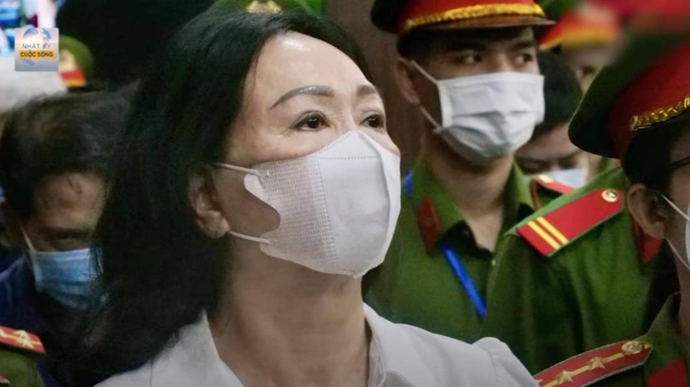 現年68歲的越南女首富、萬盛發集團(VTP Group)董事長張美蘭(Truong My Lan)今被判死刑。(翻攝自VTV新聞影片)
