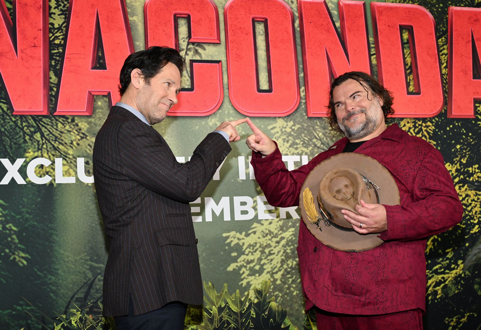 《大蟒蛇》首映蛇出來了! 傑克布萊克與保羅路德跑給蛇追