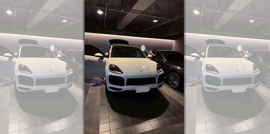 檢調從主嫌陳肯特住家查扣保時捷、特斯拉名車及百達翡麗名錶與愛馬仕柏金包，銀行帳戶資金也一併凍結。（調查局提供）