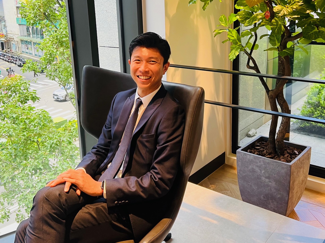 Jeremy Bek是樂天旅遊的國際市場業務負責人，日前特地來台瞭解市場需求。