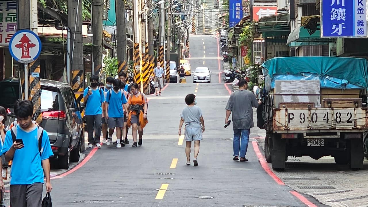 圖為劉銘傳路。（翻攝童子瑋臉書）