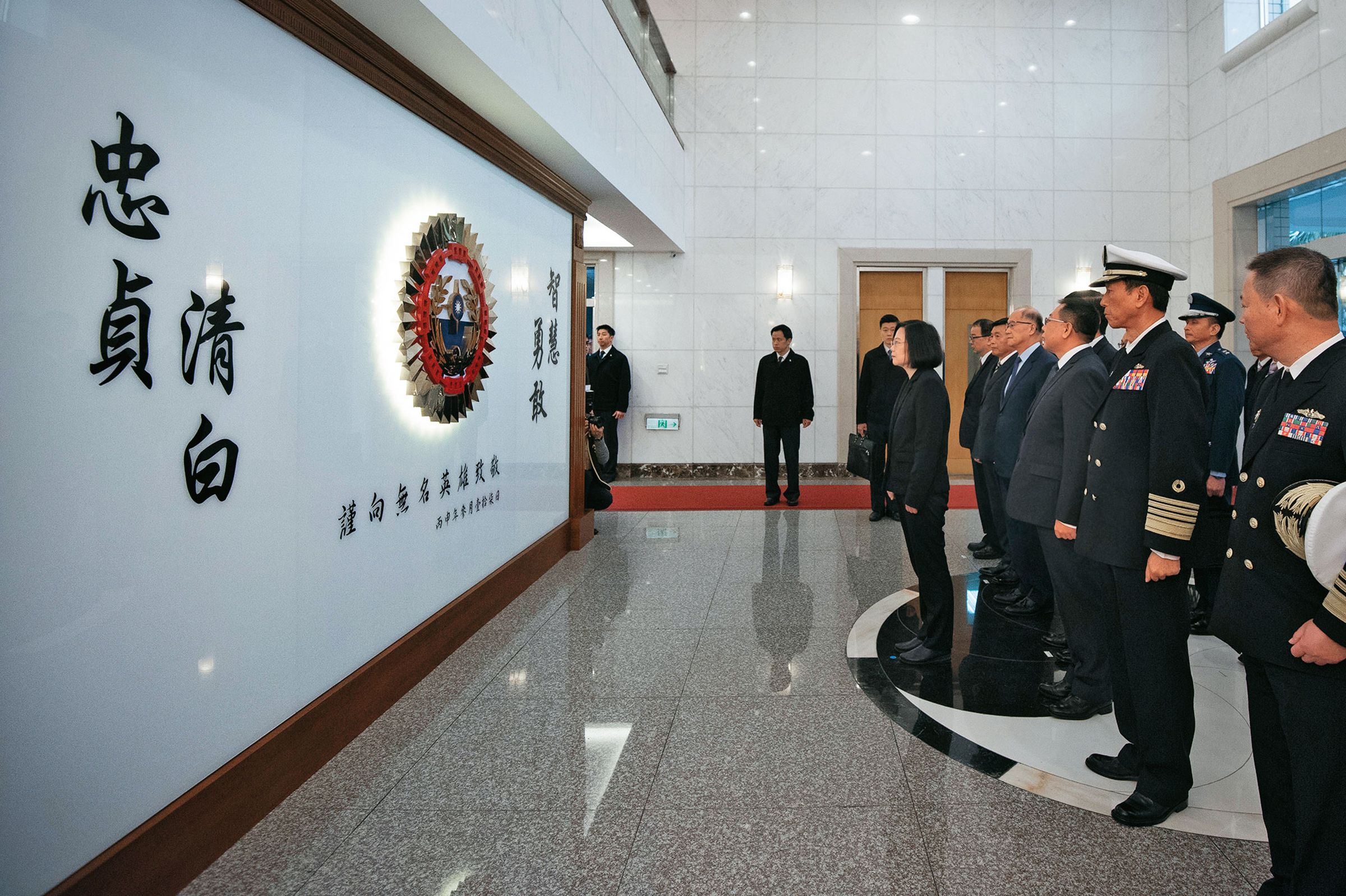 軍情局的任務十分重要，總統蔡英文曾多次前往軍情局視導。（翻攝總統府flickr）