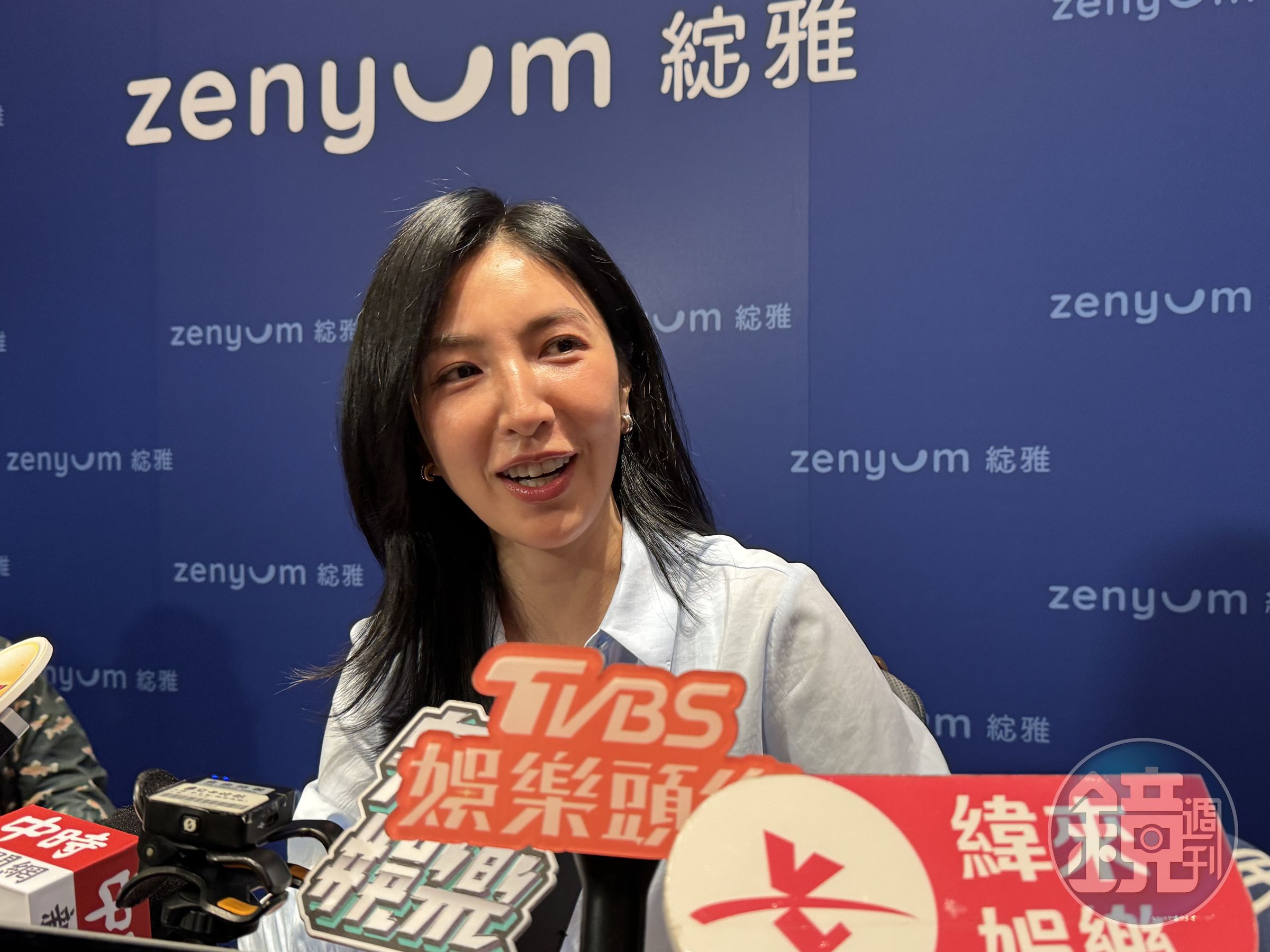 楊謹華被追問劉品言喜事，笑說上次聚會還不知情。