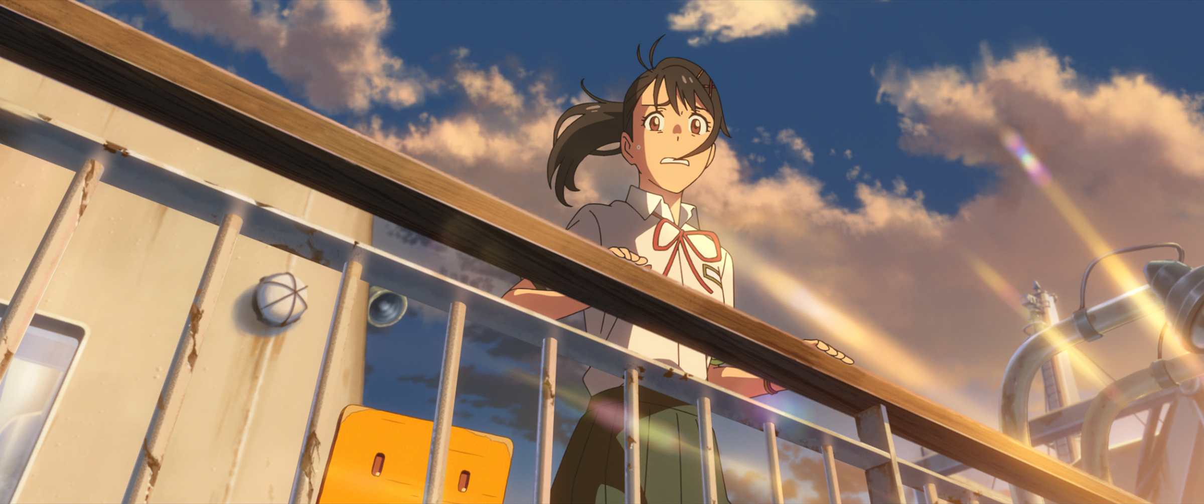 《鈴芽之旅》以311地震作為題材,電影在台創下新海誠作品票房新高。(車庫娛樂提供)