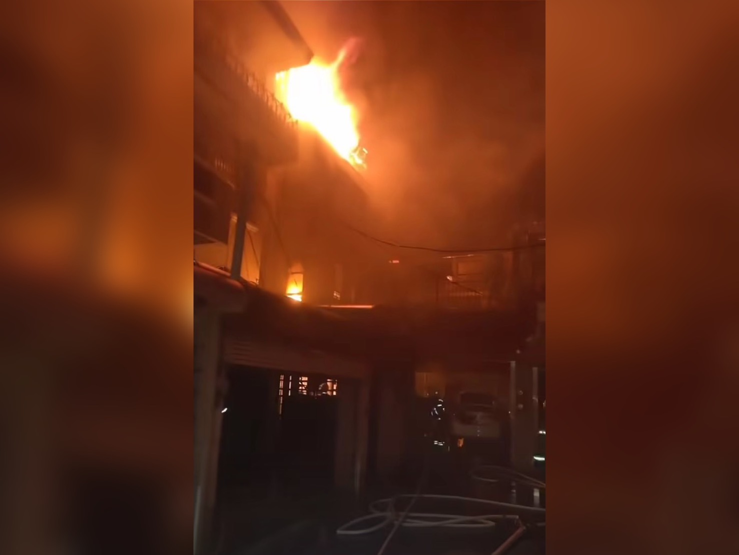 嘉義民宅惡火！屋主夫妻、5歲女兒受困陽台　3人送醫身亡