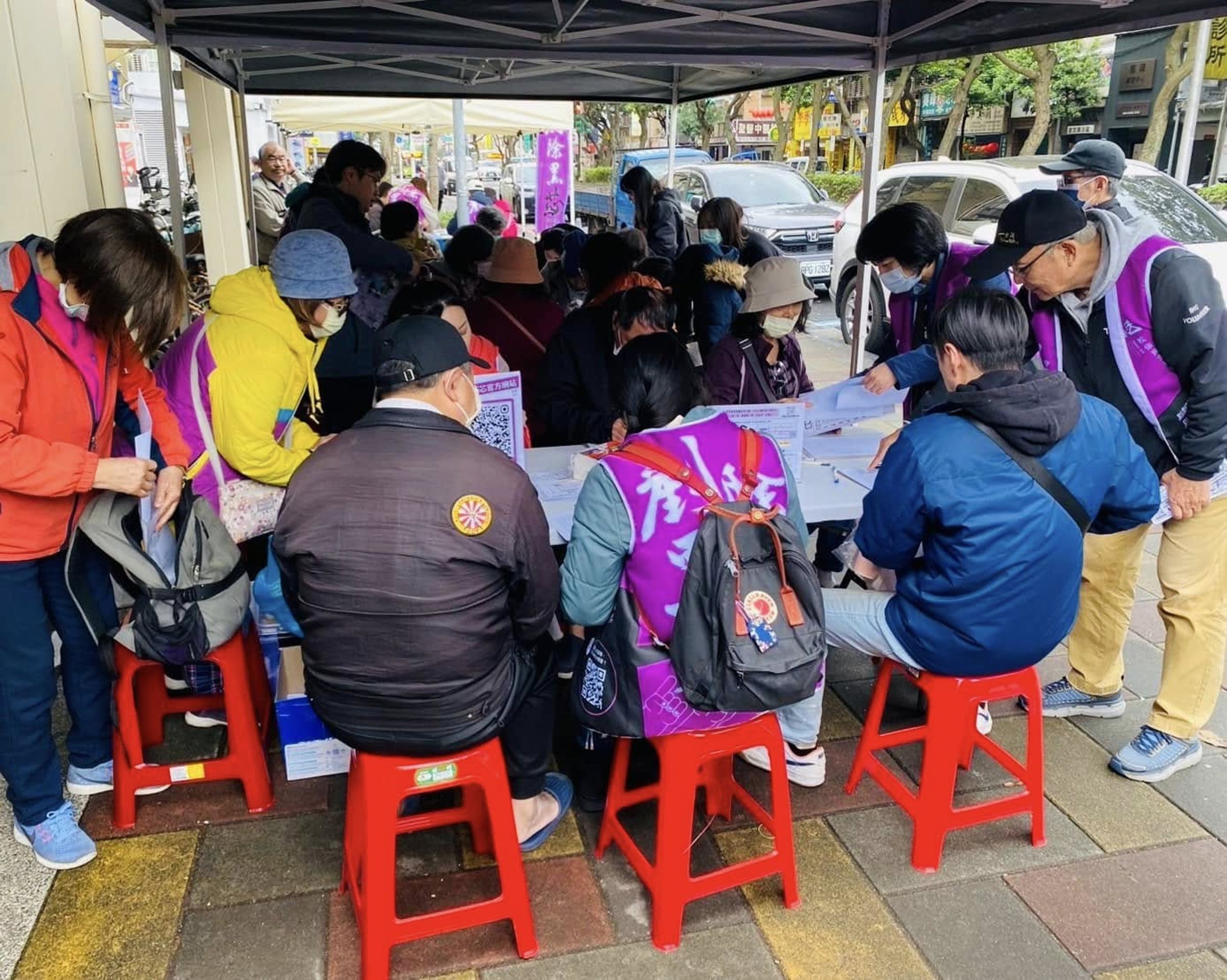 「剷除黑芯」團隊申請公園場地連署遭駁回，團隊認為北市府行政不中立，有政治干預之嫌。（翻攝自剷除黑芯-信義南松山罷免團隊粉專）