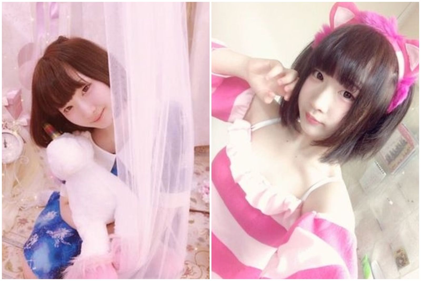 24歲的地下偶像平林佐奈，遭一名54歲男子石川砍死。（翻攝自星谷梨里花部落格）