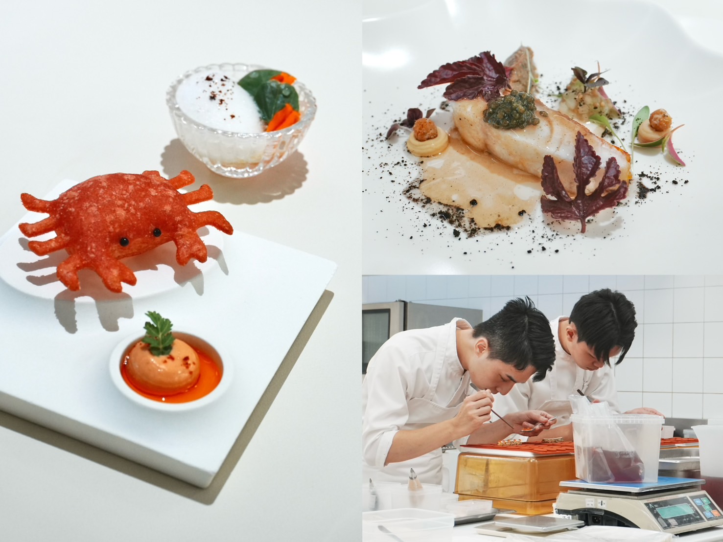 今年拿下《台灣⽶其林指南》⼀星的「A」，以「⿃禽」為題，推出全新秋季菜單。