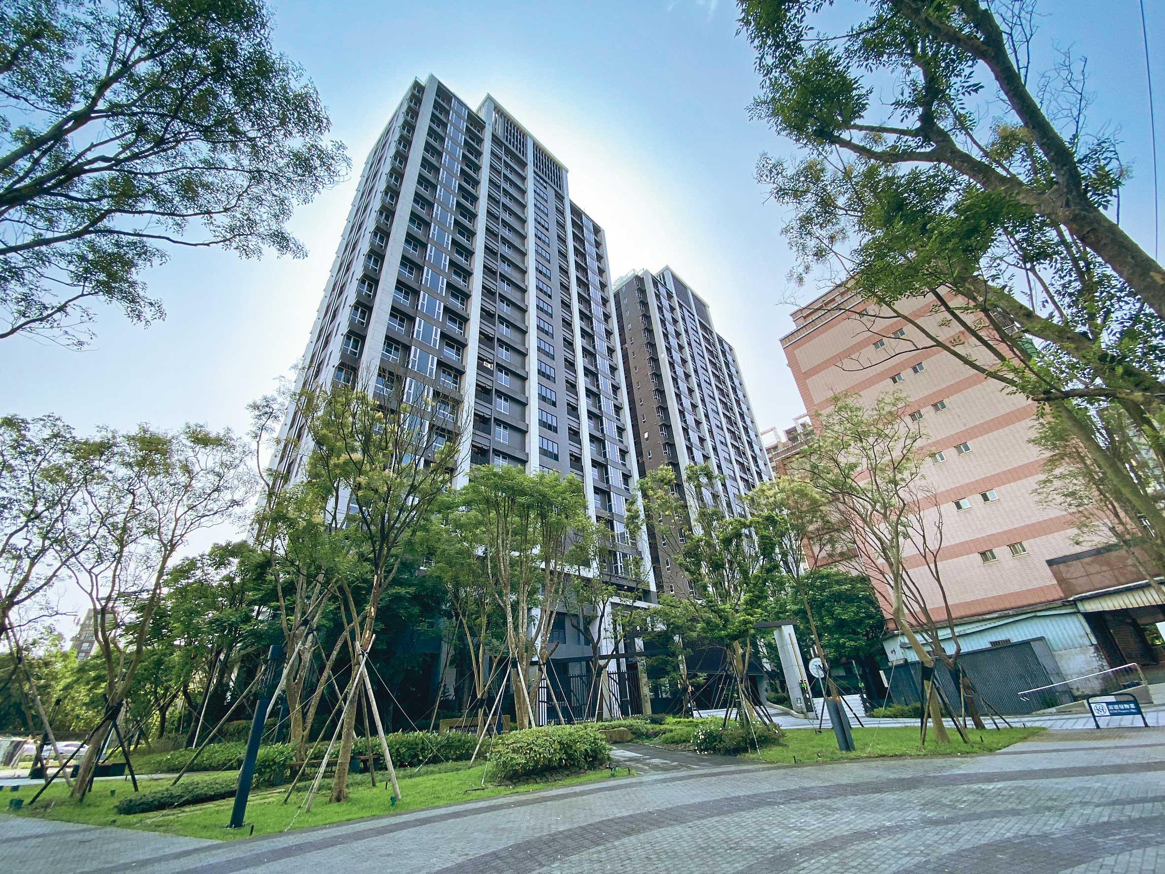 林鴻璋名下2筆林堉璘借名登記的土地，其中一筆位於新北汐止，與宏泰建設合建建案。（米承鶴攝）