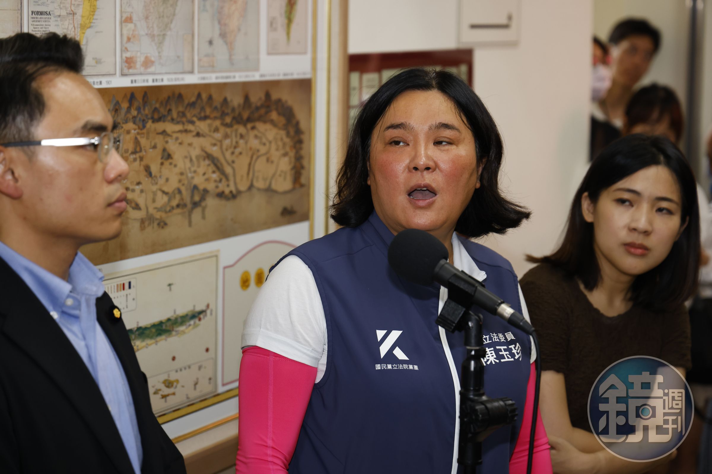 對於本刊報導稱陳玉珍有意在其國會研究室增設個人盥洗設備，找按摩師進駐走spa館風，她對此駁斥。