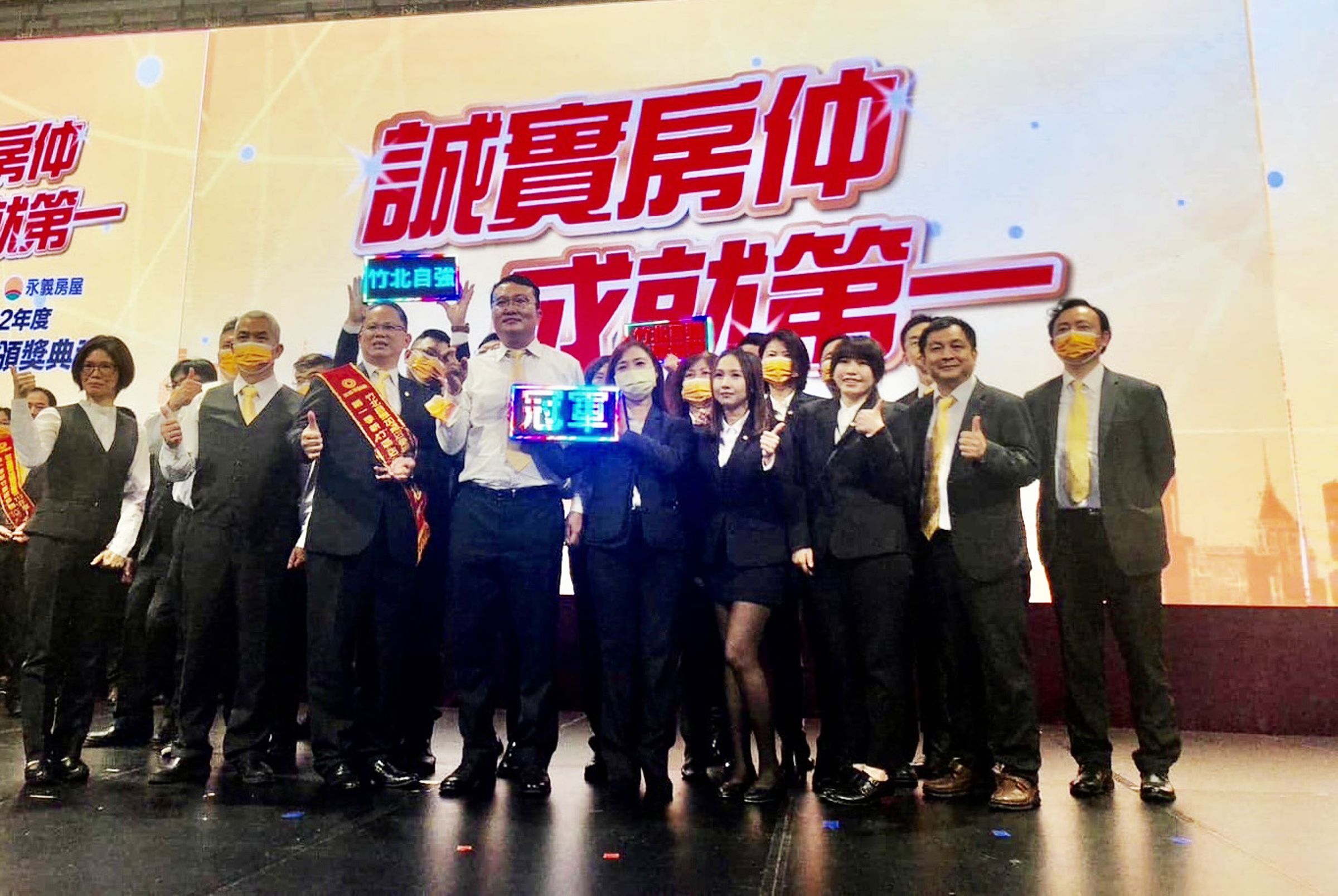 竹北自強加盟店人員流動率低，成為店內保持穩定業績的一大利器。