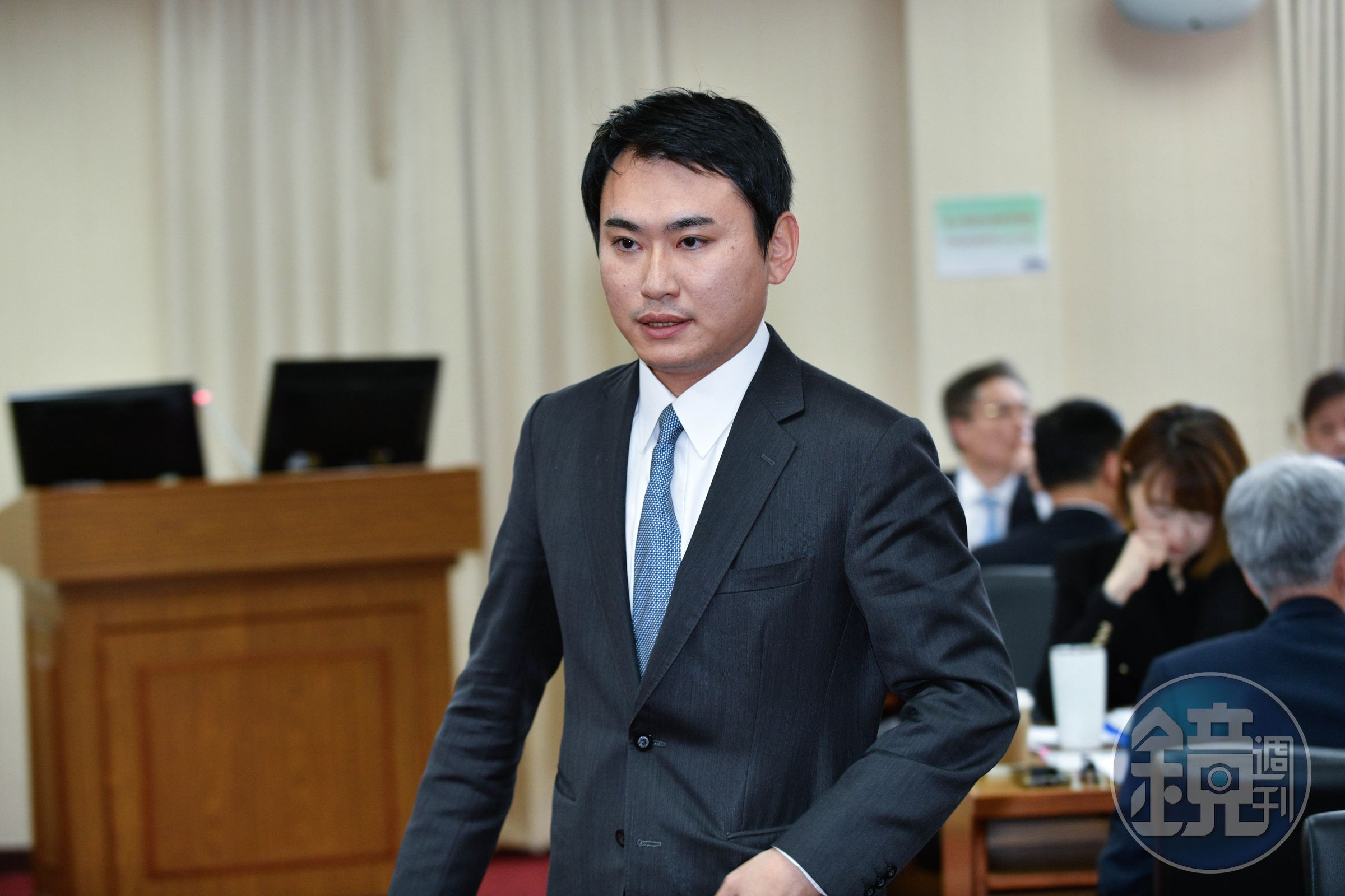 陳冠廷今日回應柯建銘抱怨協調召委被掛電話一事。（本刊資料照）