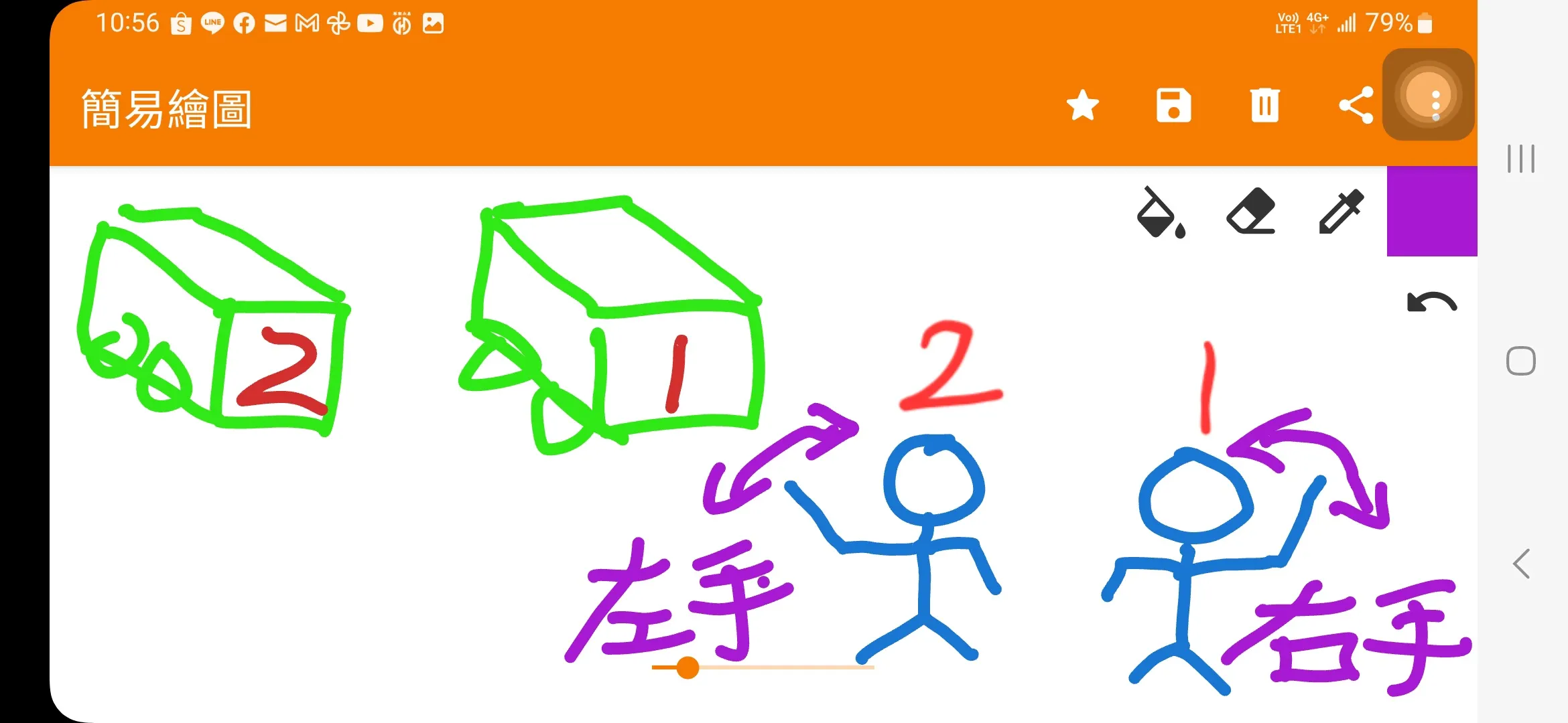 公車司機分享,若同時迎來2台公車,第一台揮右手、第二台揮左手。(翻攝自Threads@kon.s002)