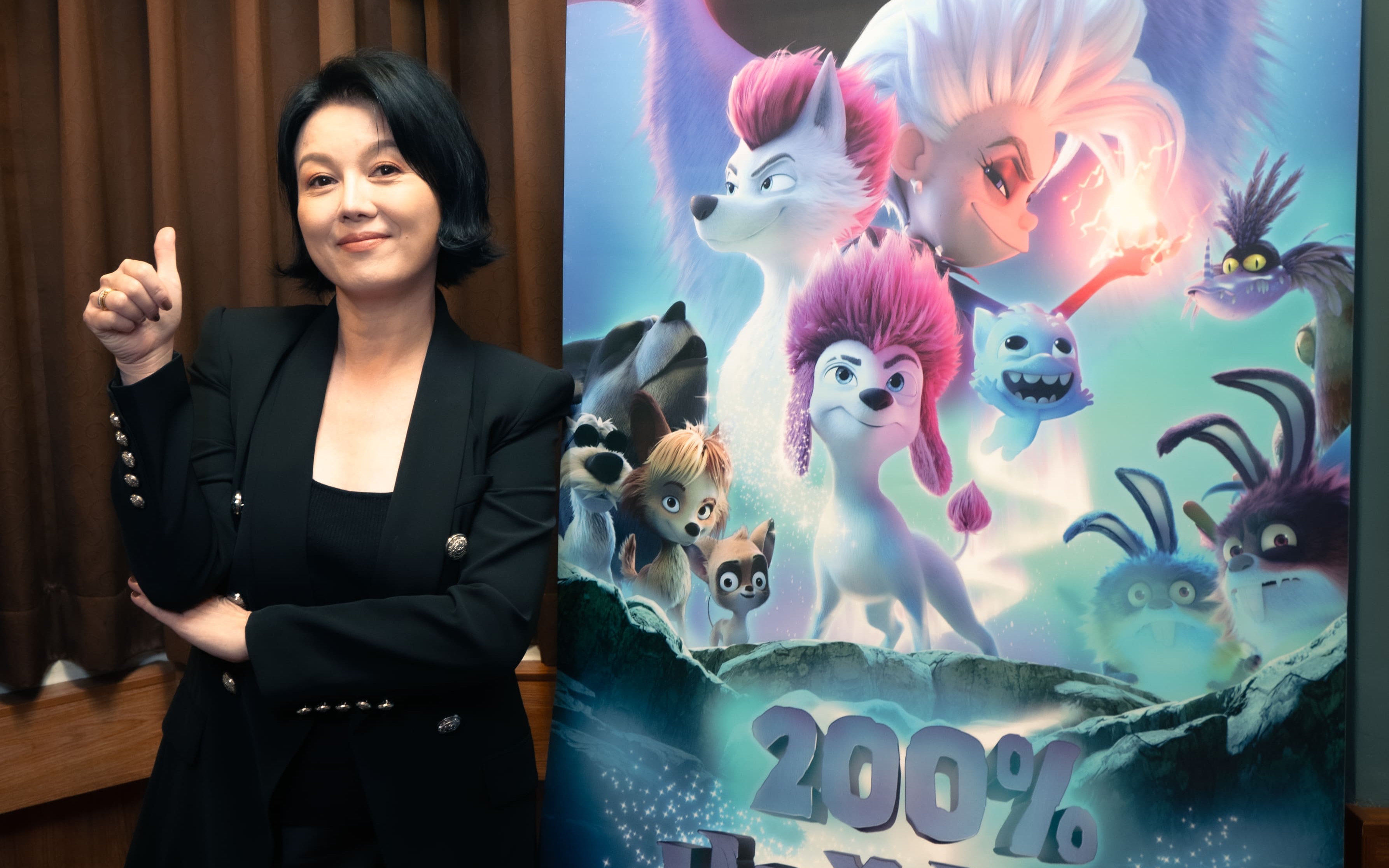 苗可麗過去在八點檔罵人的功力，成為網路迷因，更以國台英三聲道挑戰動畫配音。（原創娛樂提供）