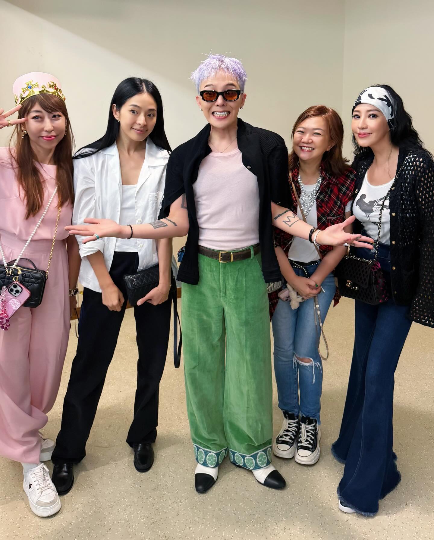 關穎去看GD演唱會並幸運合影。（翻攝關穎IG）
