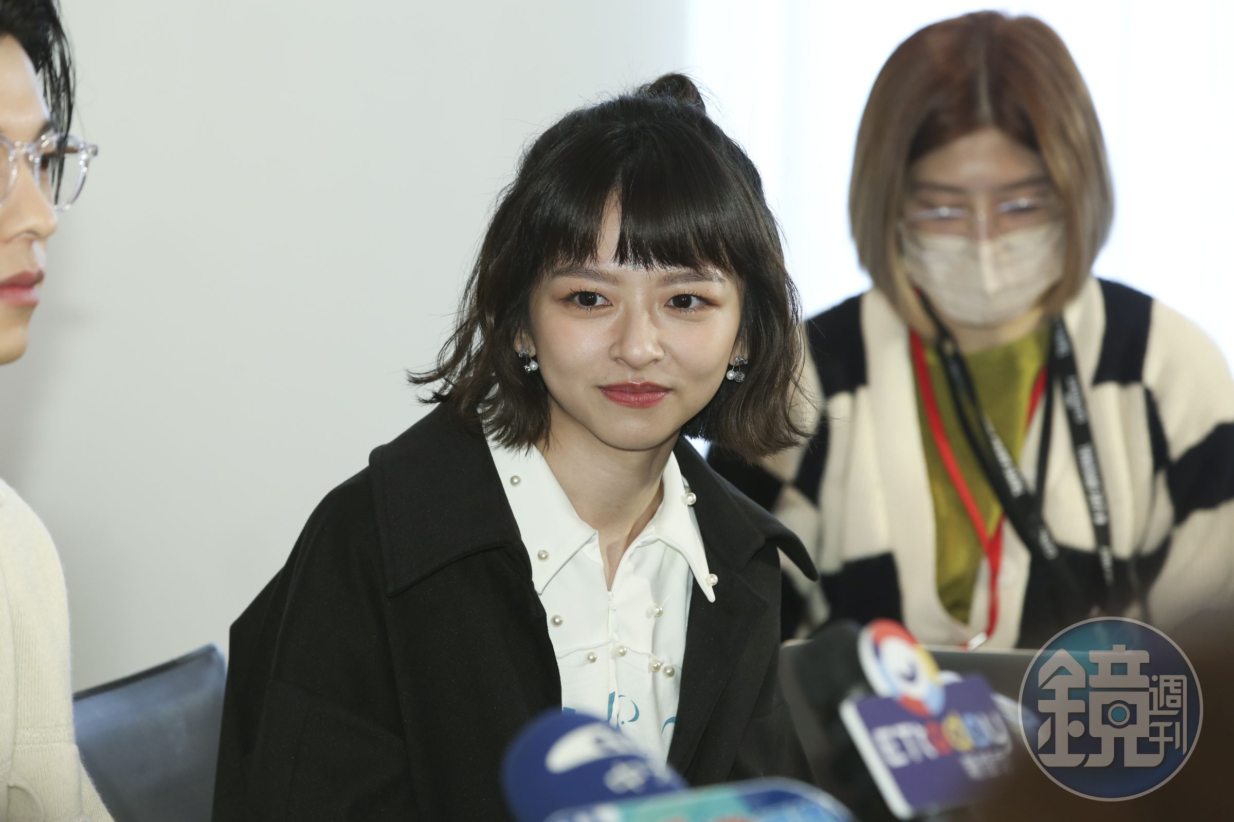 酷愛日本文化與動漫的陳姸霏與清原果耶也有好幾場同場的戲，有真正的日本人和她互動她感到很新鮮。