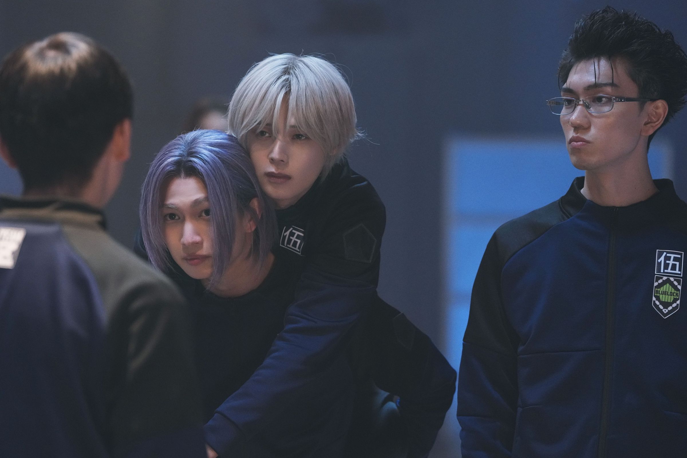 ＆TEAM成員K（右二）首度參演《藍色監獄》真人版電影，飾演超人氣角色凪誠士郎。（甲上娛樂提供）