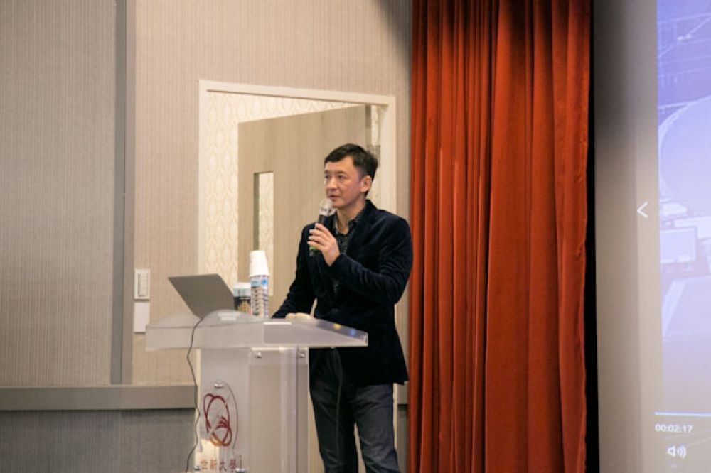 華視總經理藍宜楨以「健康因素」辭職。（翻攝自世新大學網站）