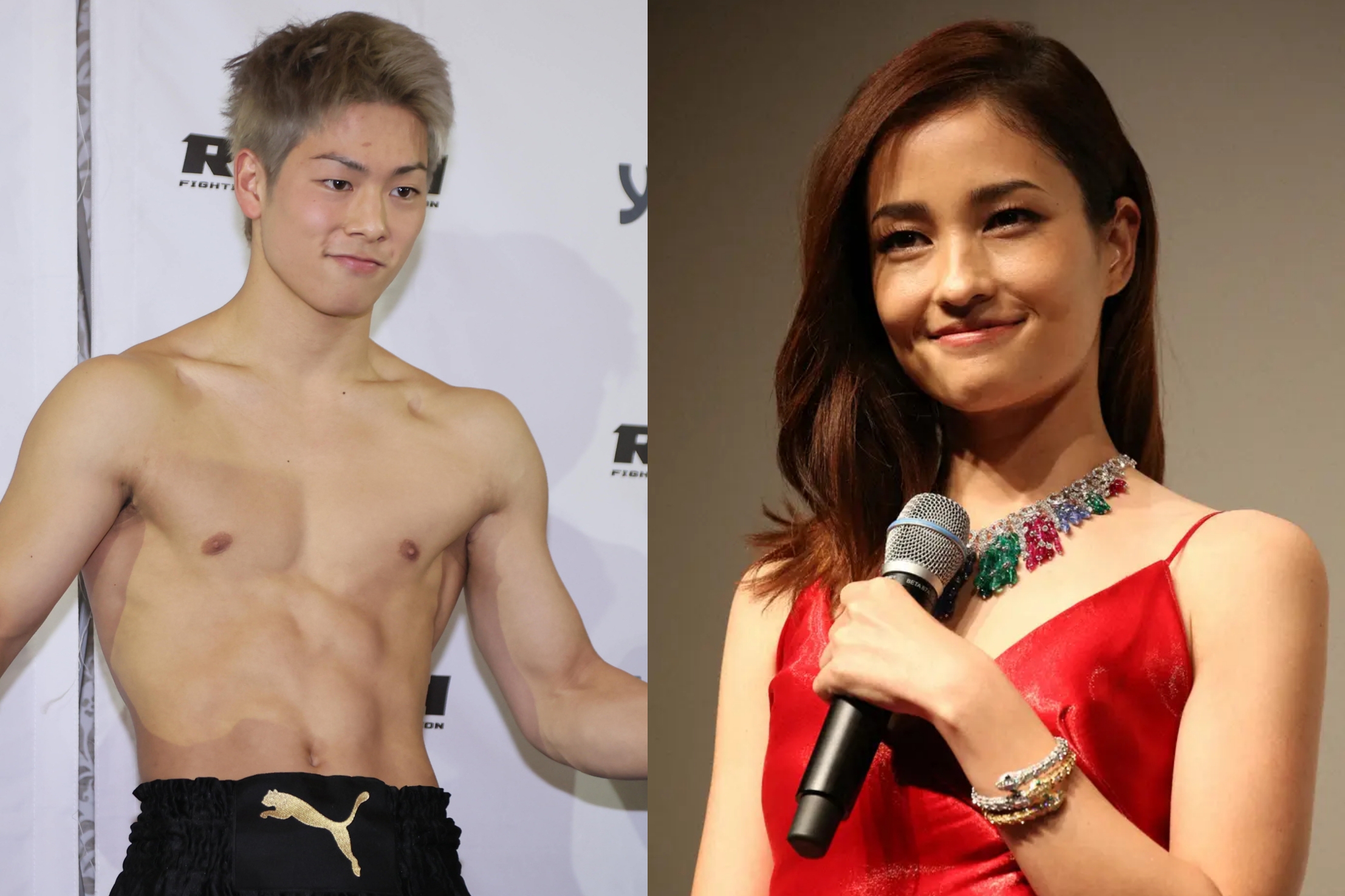 黑木梅沙離婚2年後爆出新戀情，被拍到與小14歲「格鬥界許光漢」三浦孝太約會互動親暱。（翻攝網路）