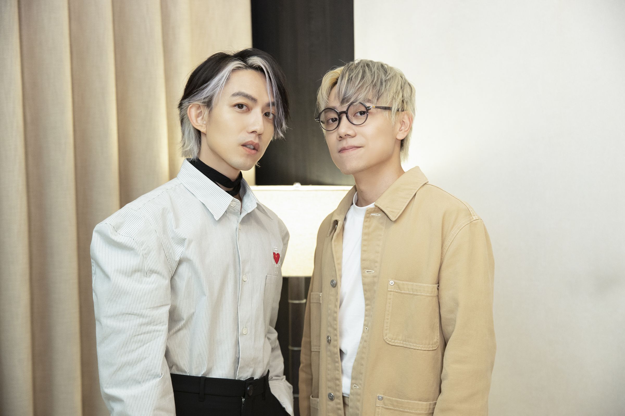 林宥嘉新歌〈瑪莉晚安了〉邀來歌曲作曲人、也是香港知名唱作人林家謙合唱。（華研國際提供）