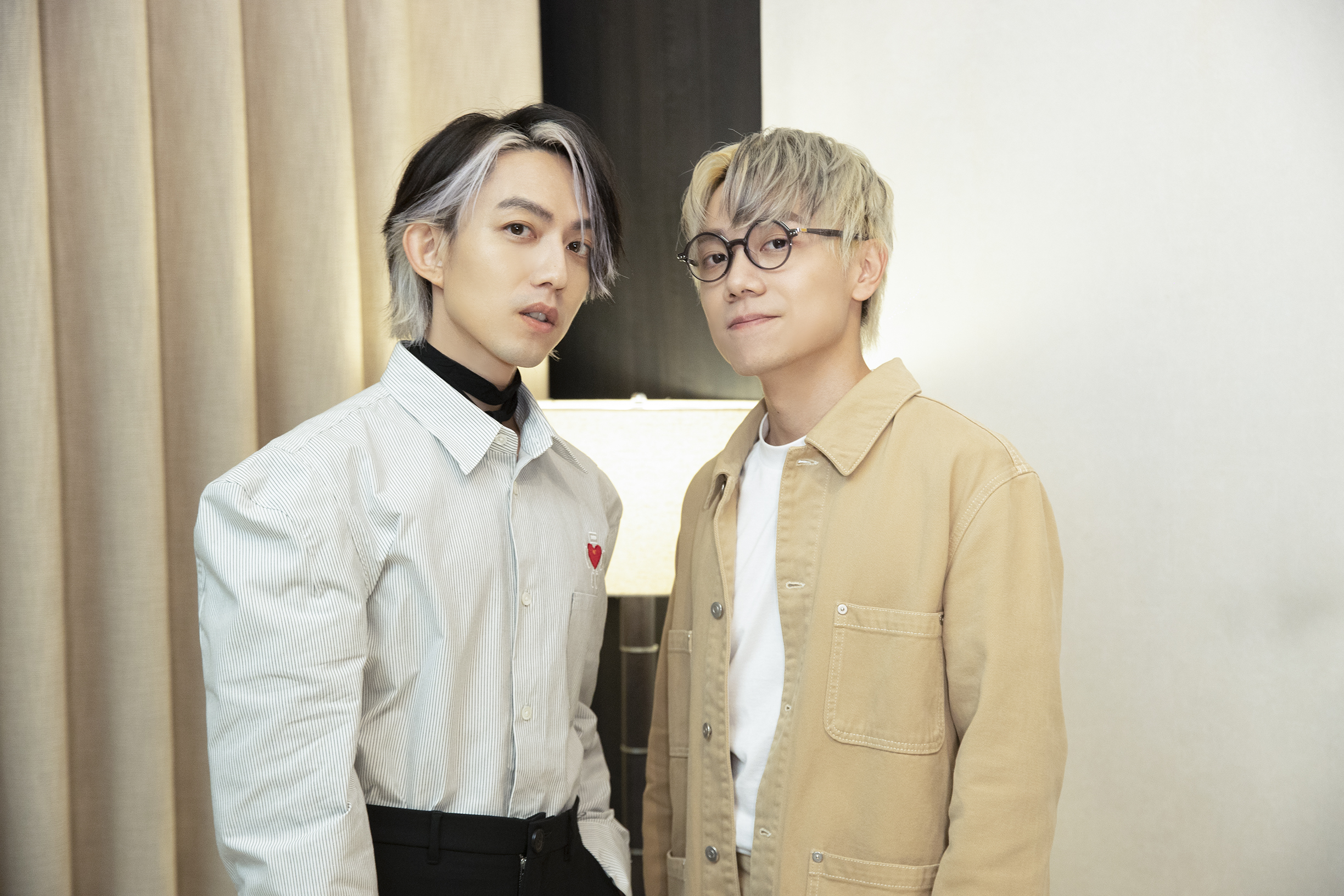 林宥嘉新歌〈瑪莉晚安了〉邀來歌曲作曲人、也是香港知名唱作人林家謙合唱。(華研國際提供)