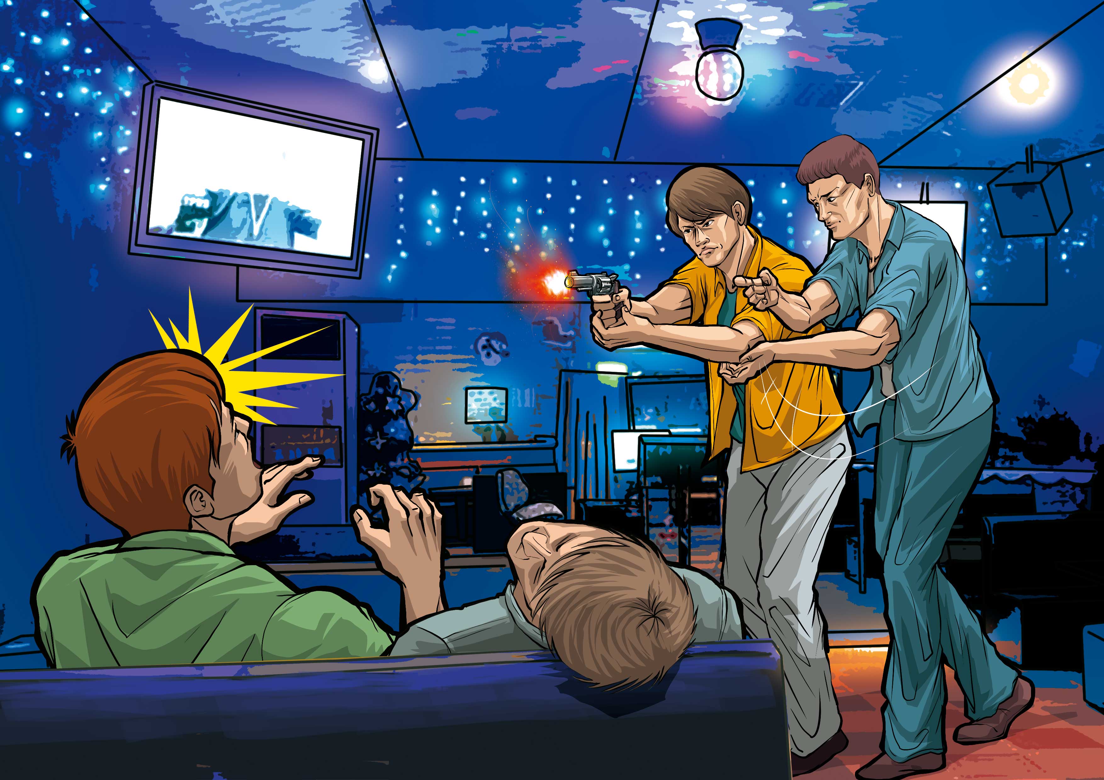 檢警採信陳榮傑供詞，認定王信福交付手槍、「扶手肘」命陳開槍殺警。