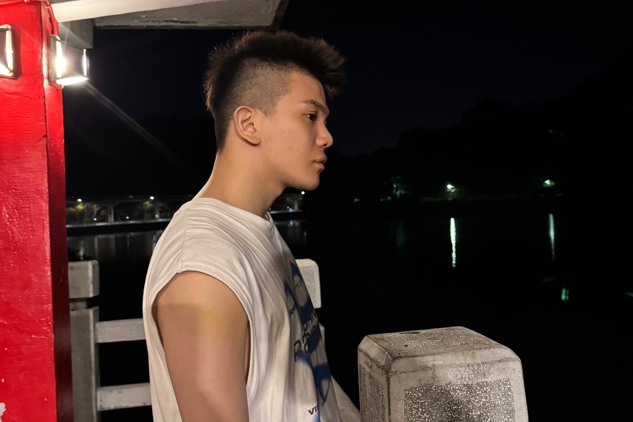 孫生透過直播抒發最近自己心情，並對相關新聞提出感想。（翻攝網路）