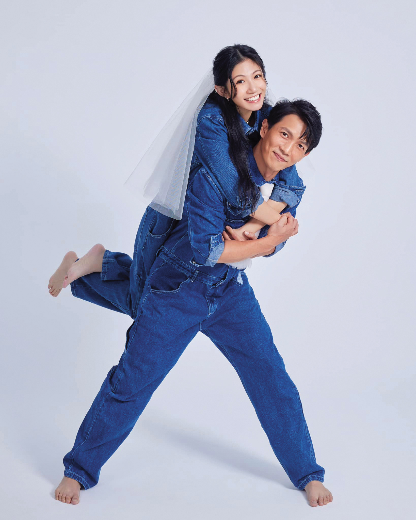 李千娜與黃尚禾因拍電影相戀,2023年10月宣布結婚。(翻攝自李千娜臉書)