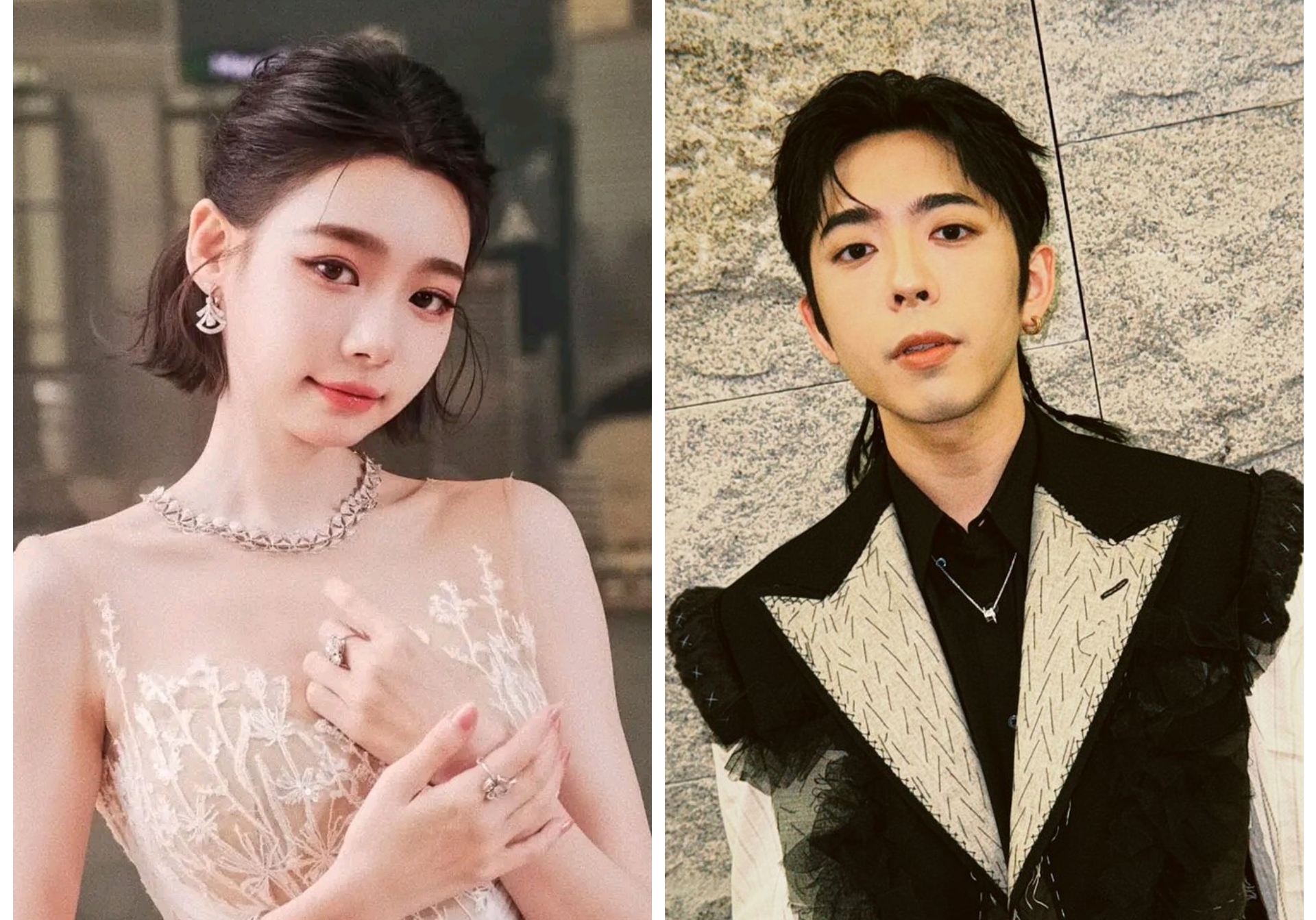 林明禎僅認與呂爵安是朋友，但對他貼心舉動大讚「很紳士」。（翻攝自林明禎臉書／呂爵安IG）