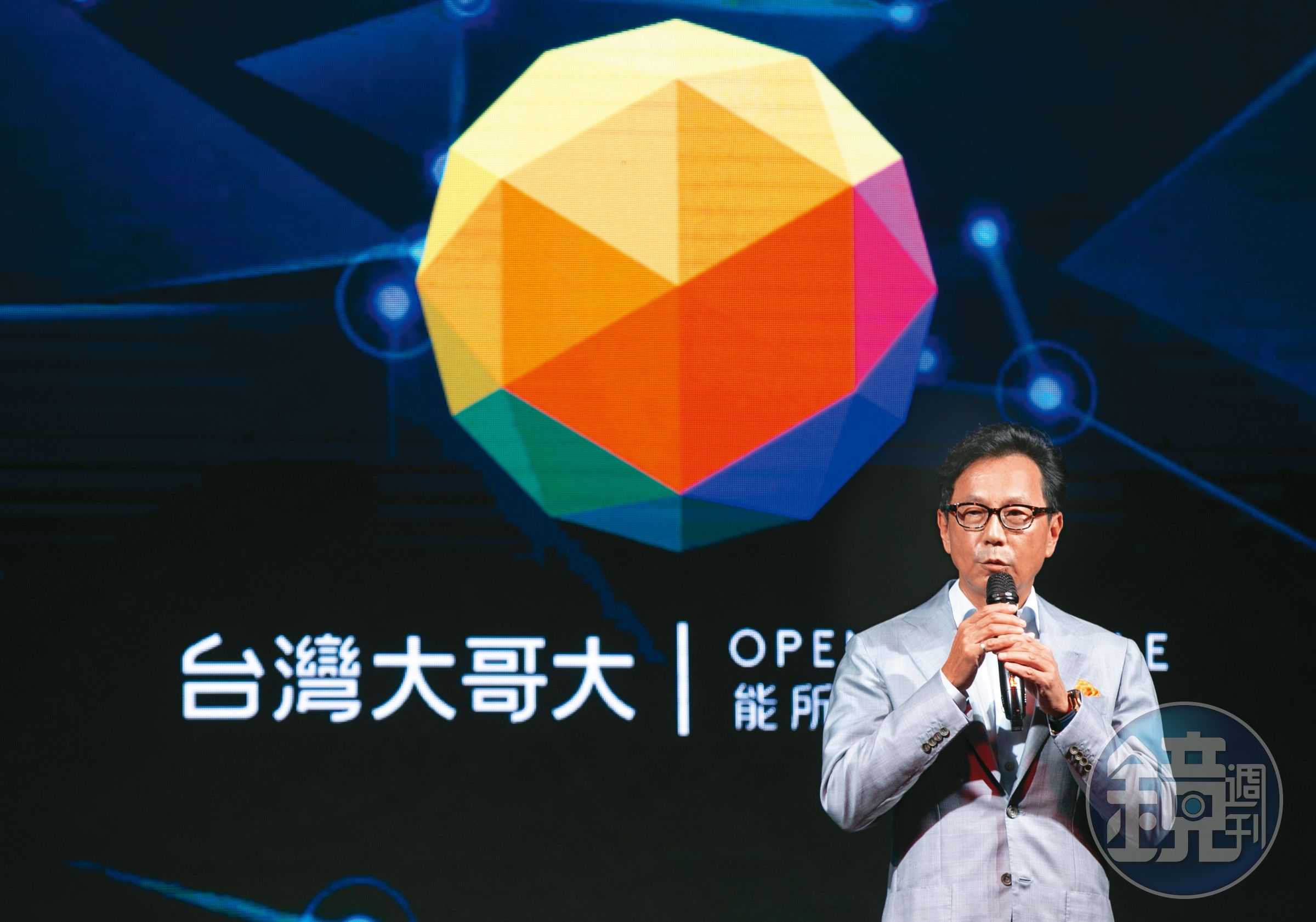 台灣大董事長蔡明忠的下一個目標，就是推動凱擘併入台灣大版圖。