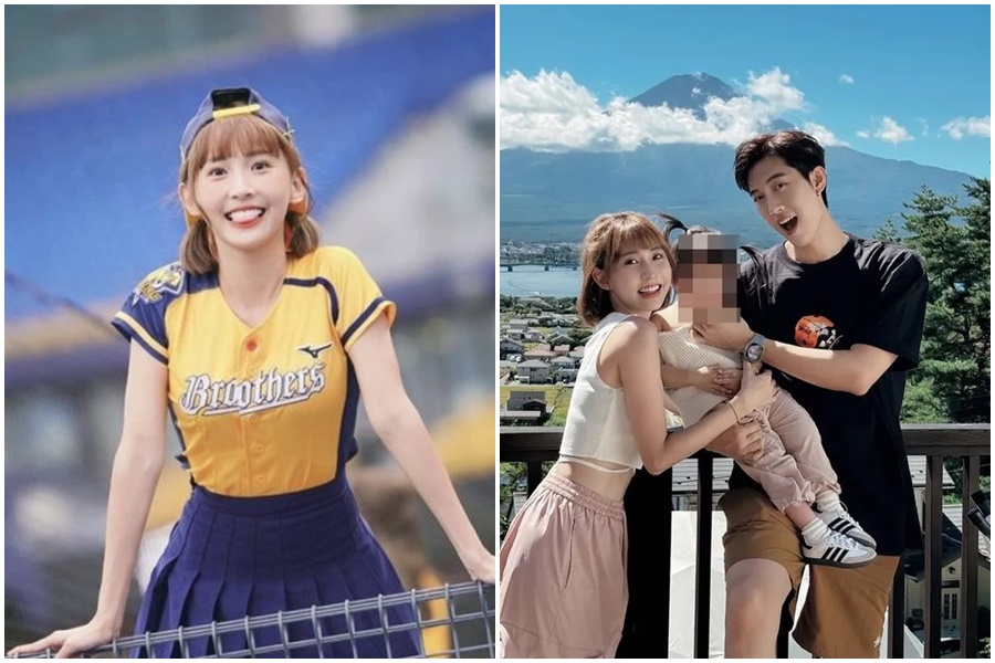 前中信兄弟啦啦隊女神粿粿與范姜彥豐結婚3年，傳遲遲未宣布離婚主因是「贍養費喬不攏」。（翻攝自粿粿IG）