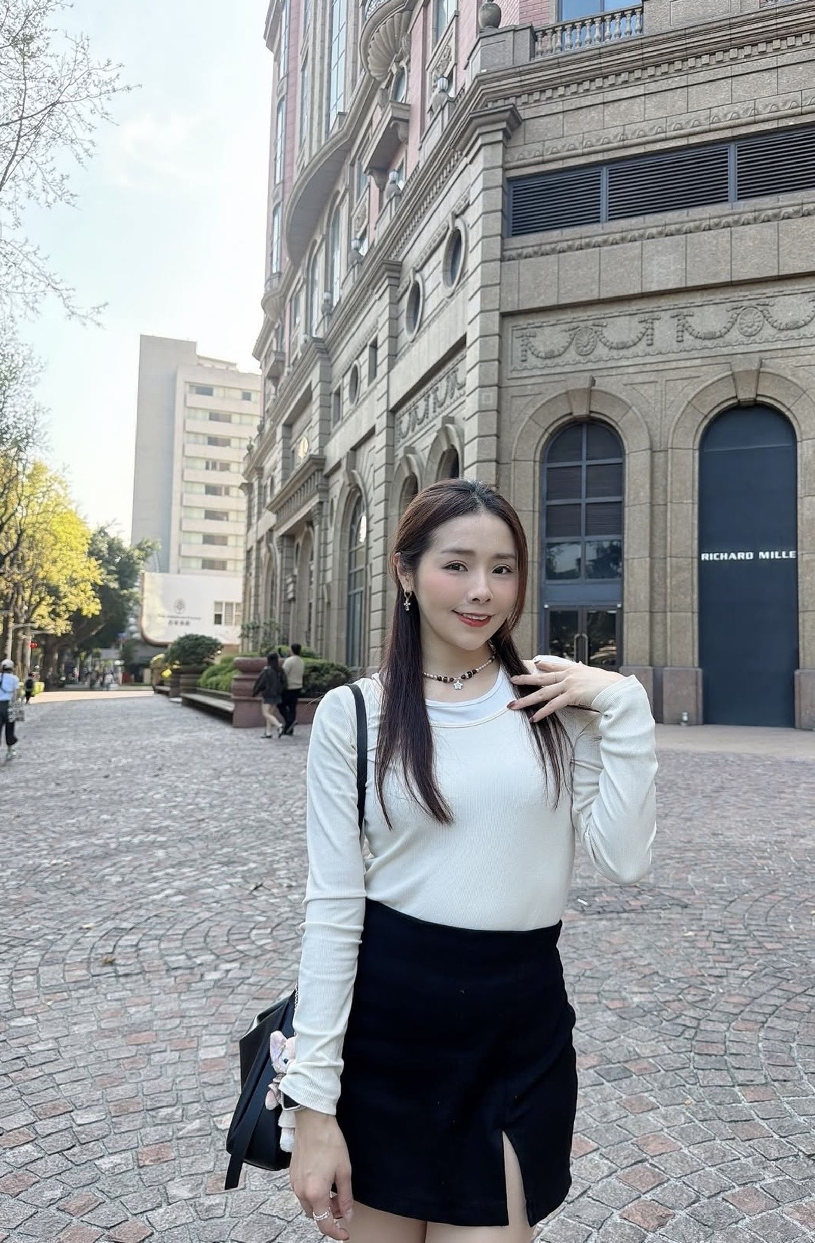 前樂天女孩成員張語芯曾與企業老闆交往2年分手，最後卻傳出對方僅是Uber司機。（翻攝自張語芯臉書）