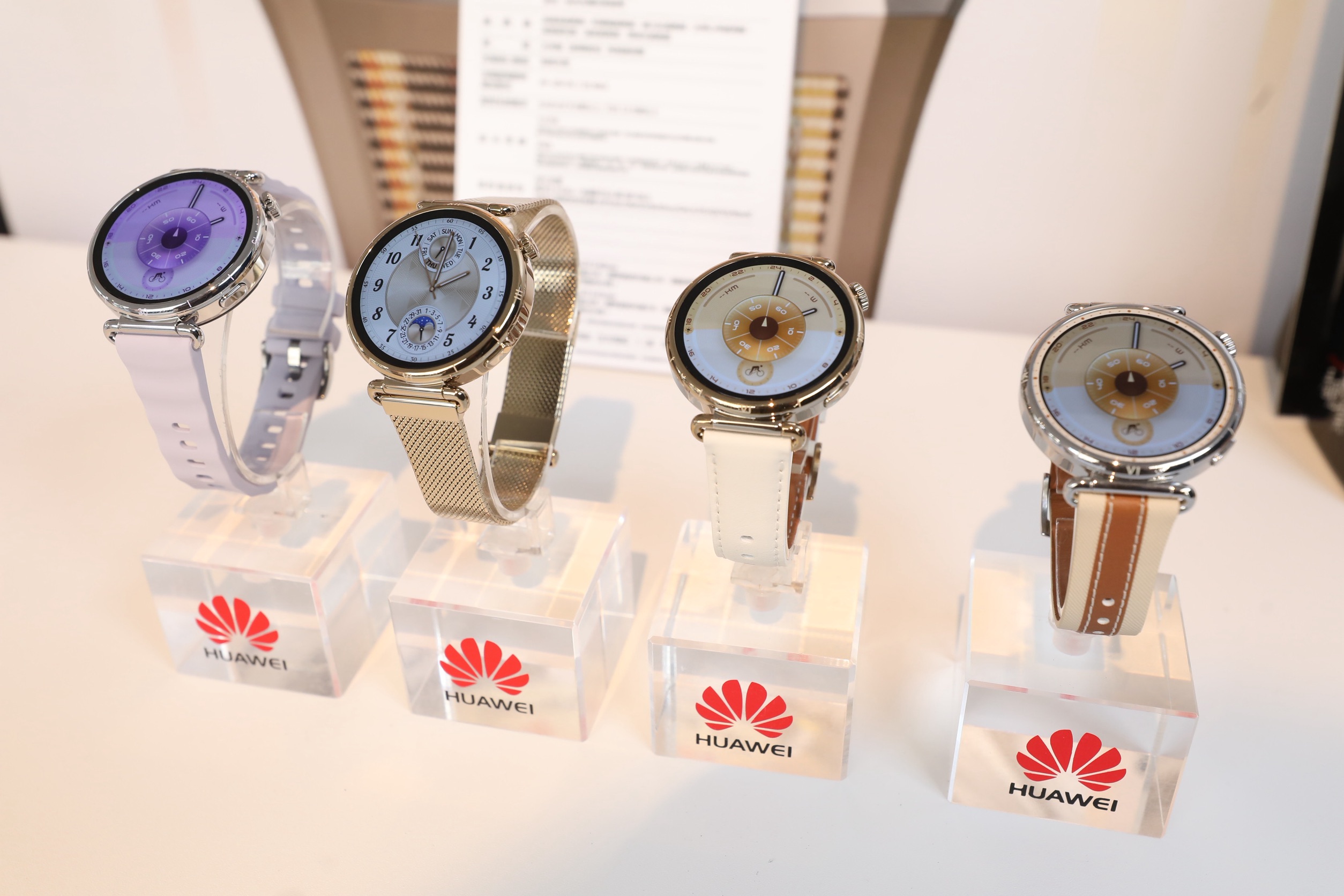 華為新推出的WATCH GT 6 Pro、WATCH GT 6等穿戴新品，鎖定運動與健康功能。