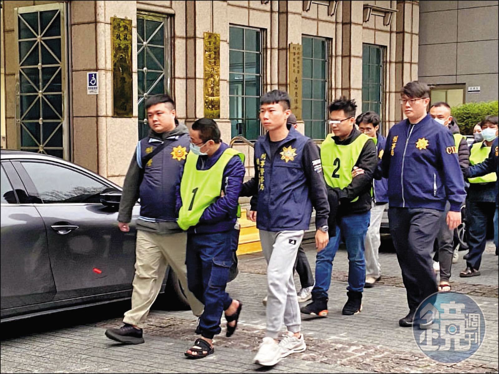 游立綸加入「地面師」詐騙集團，被警方逮捕、移送法辦。（刑事警察局提供）