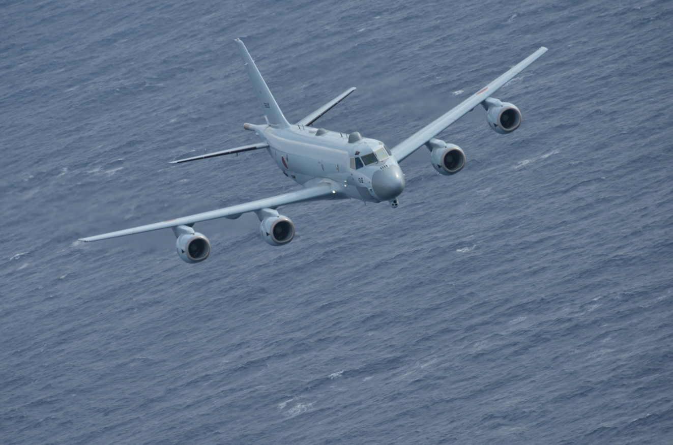 昨（20日）晚上突然有2台直升機不明原因相繼失聯墜海。示意圖（翻攝自Ｘ防衛省海上自衛隊）