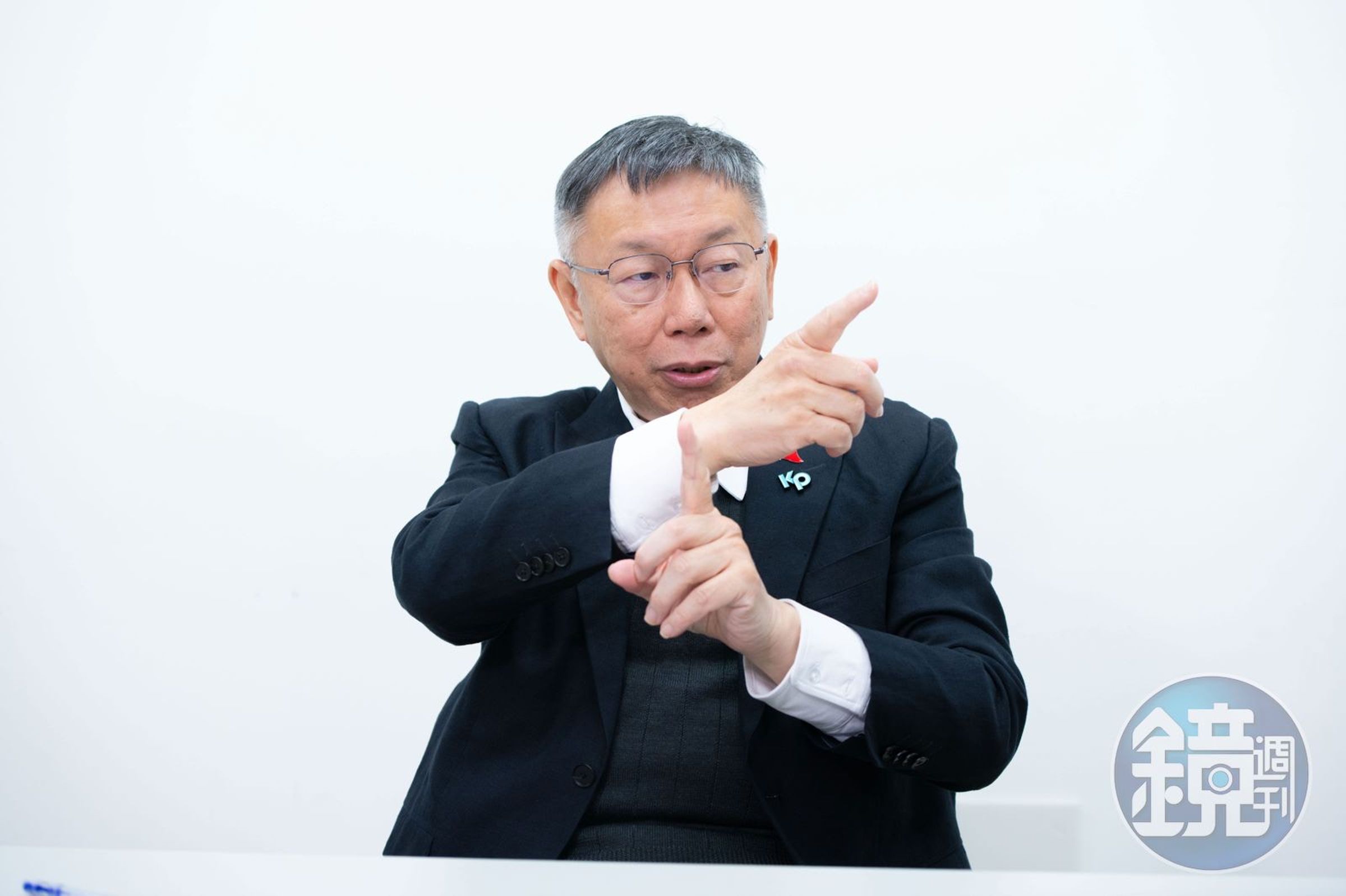 民眾黨黨主席柯文哲今表態，認為6月21日前針對覆議案辦電視辯論最便宜有效。（本刊資料照）