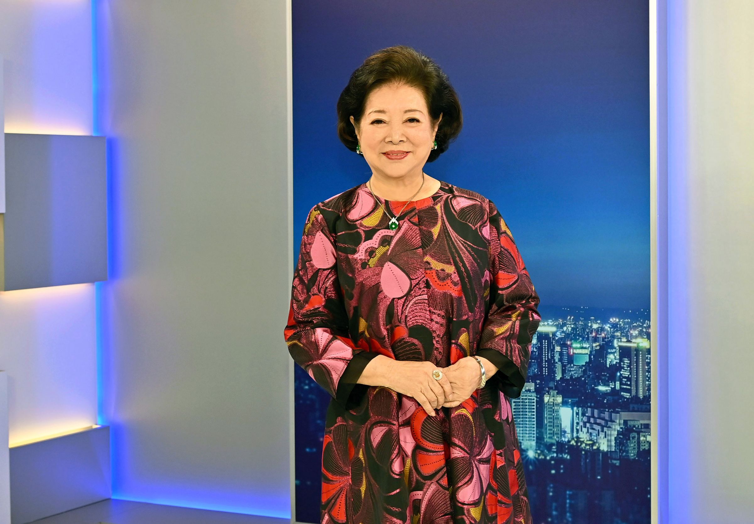現年86歲的陳淑芳上月甫獲金馬獎公布獲得「終身成就獎」，今日再獲金鐘獎肯定，獲頒「特別貢獻獎」。（台視提供）