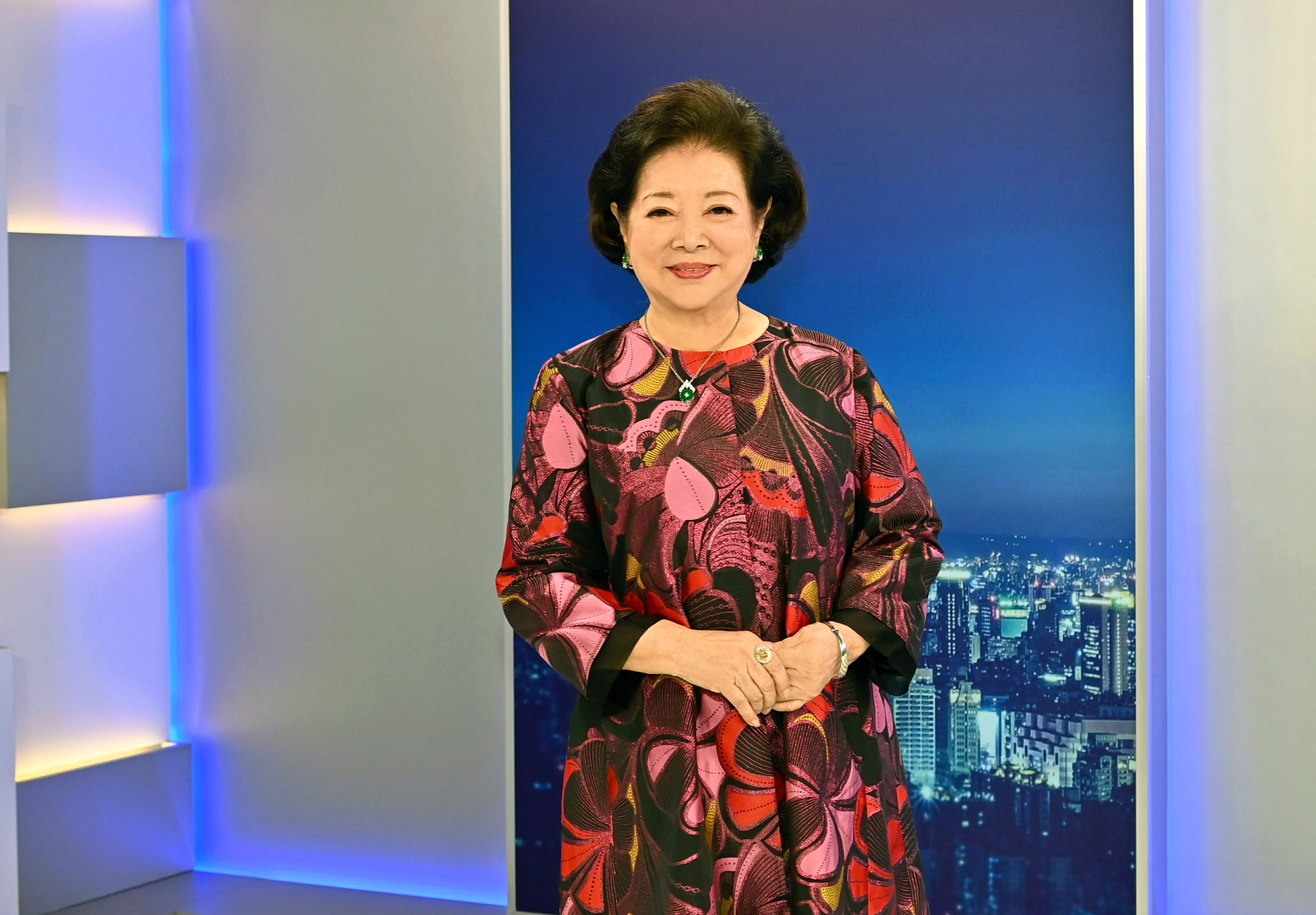 現年86歲的陳淑芳上月甫獲金馬獎公布獲得「終身成就獎」，今日再獲金鐘獎肯定，獲頒「特別貢獻獎」。（台視提供）