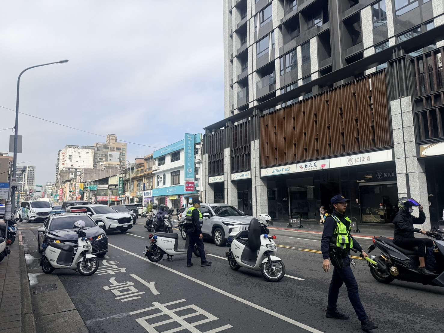 台北一名婦人今早遭公車輾斃。(警方提供)