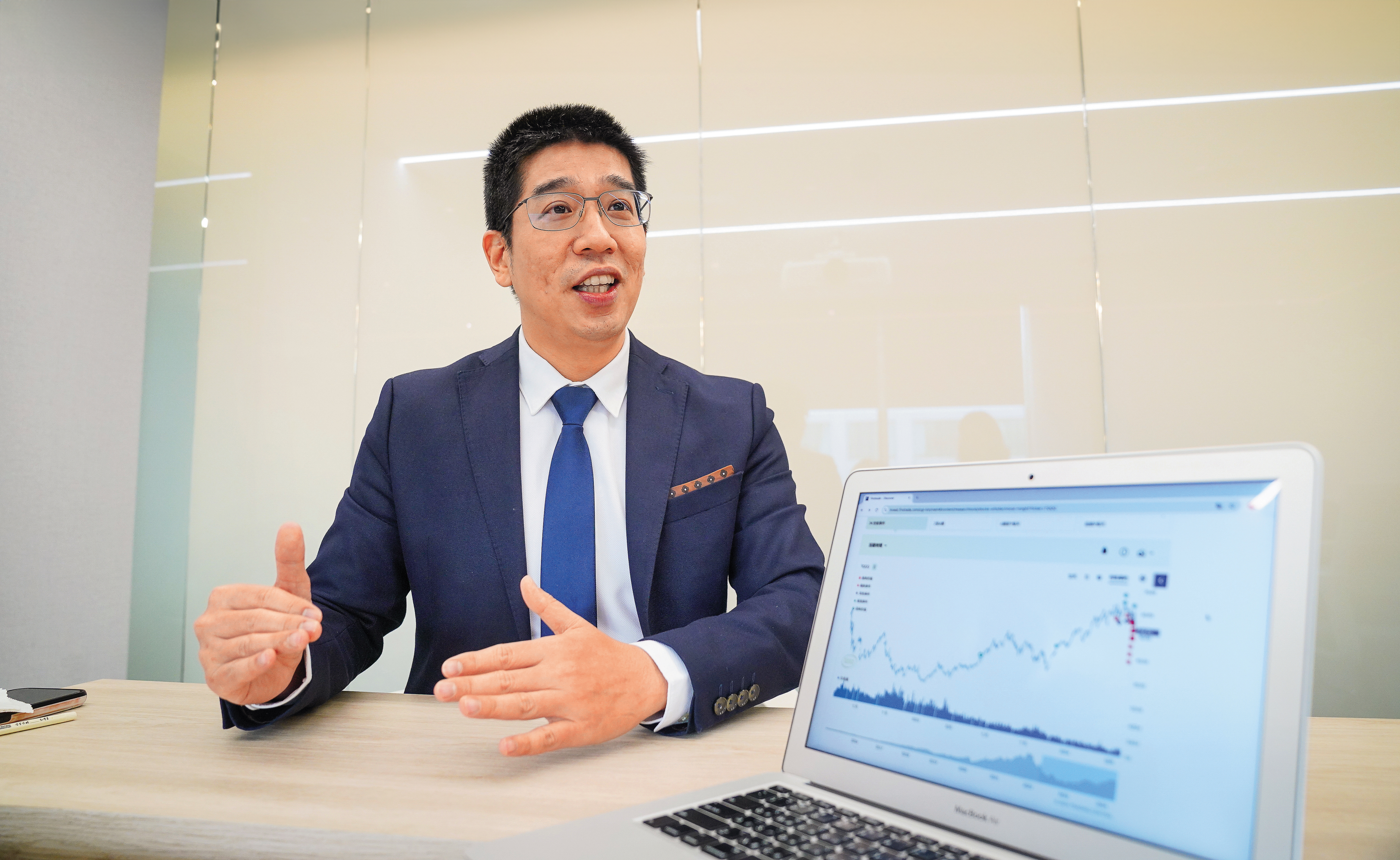 林裕豐專攻美股ETF，除了賺波段外，每年領息也達160萬元。