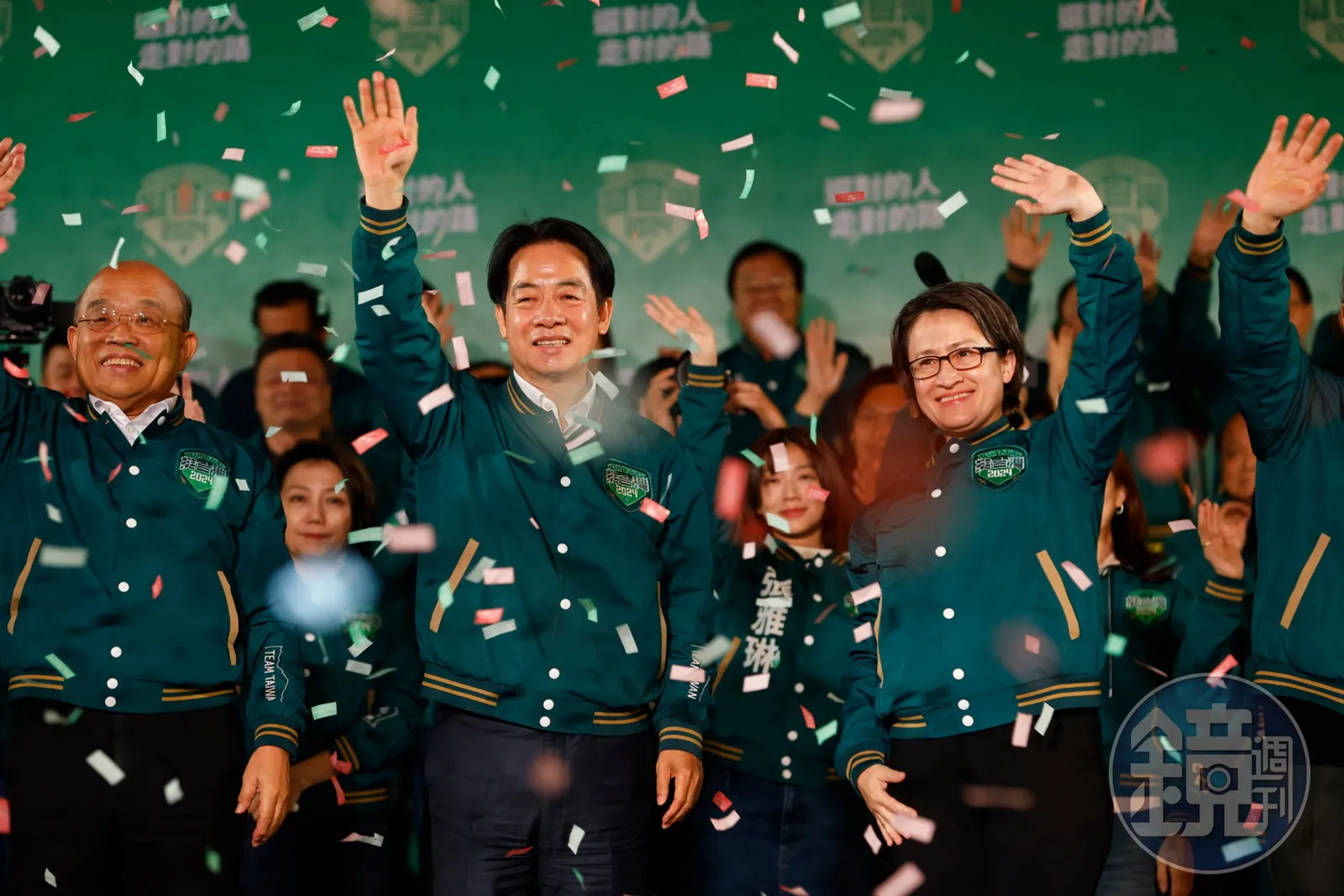 美國《時代》雜誌公布2024年百大最具影響力人物名單,其中台灣總統當選人賴清德與輝達執行長黃仁勳都上榜。(本刊資料照)